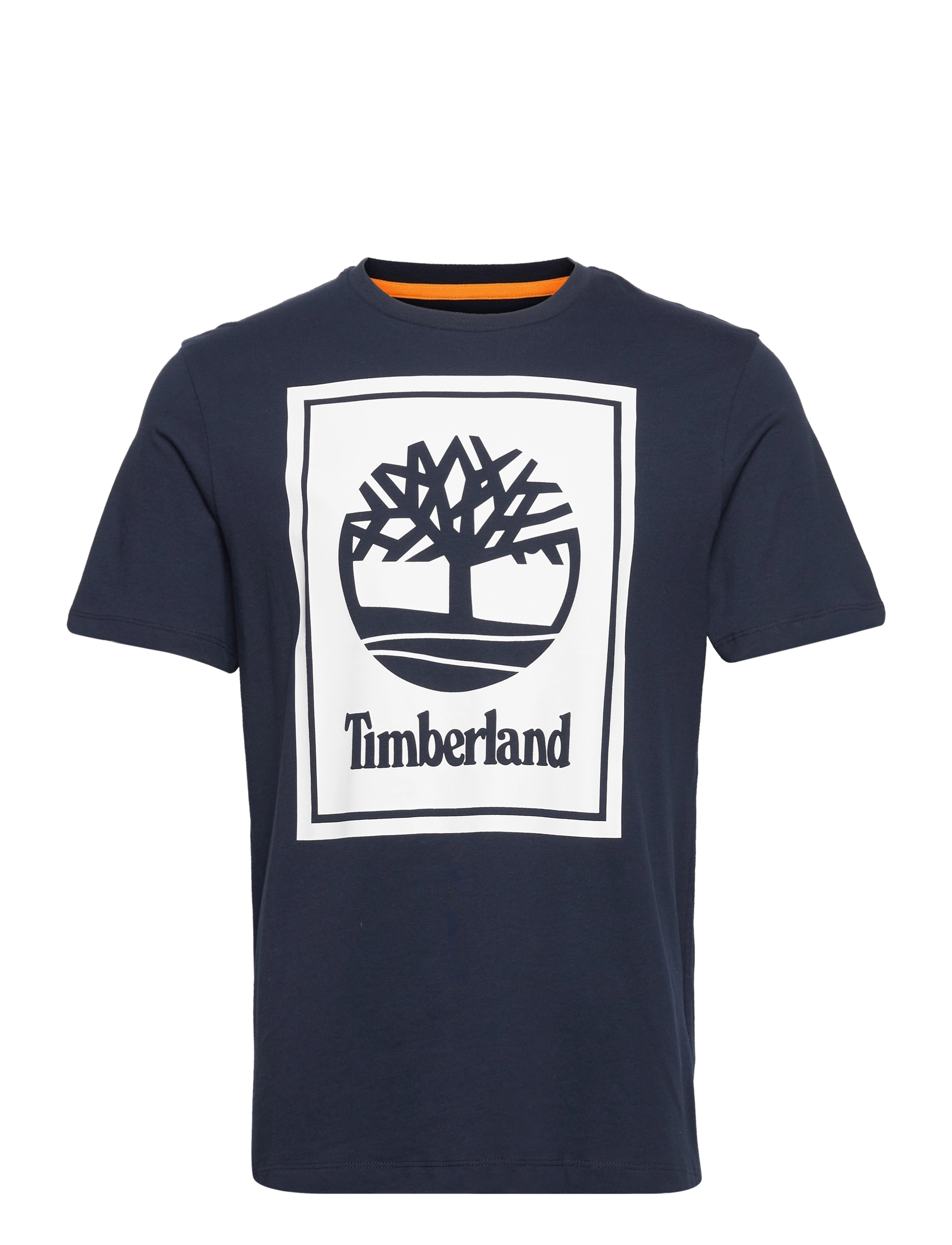 SS Stack L Tee Reg - DARK SAPPHIREWHITE