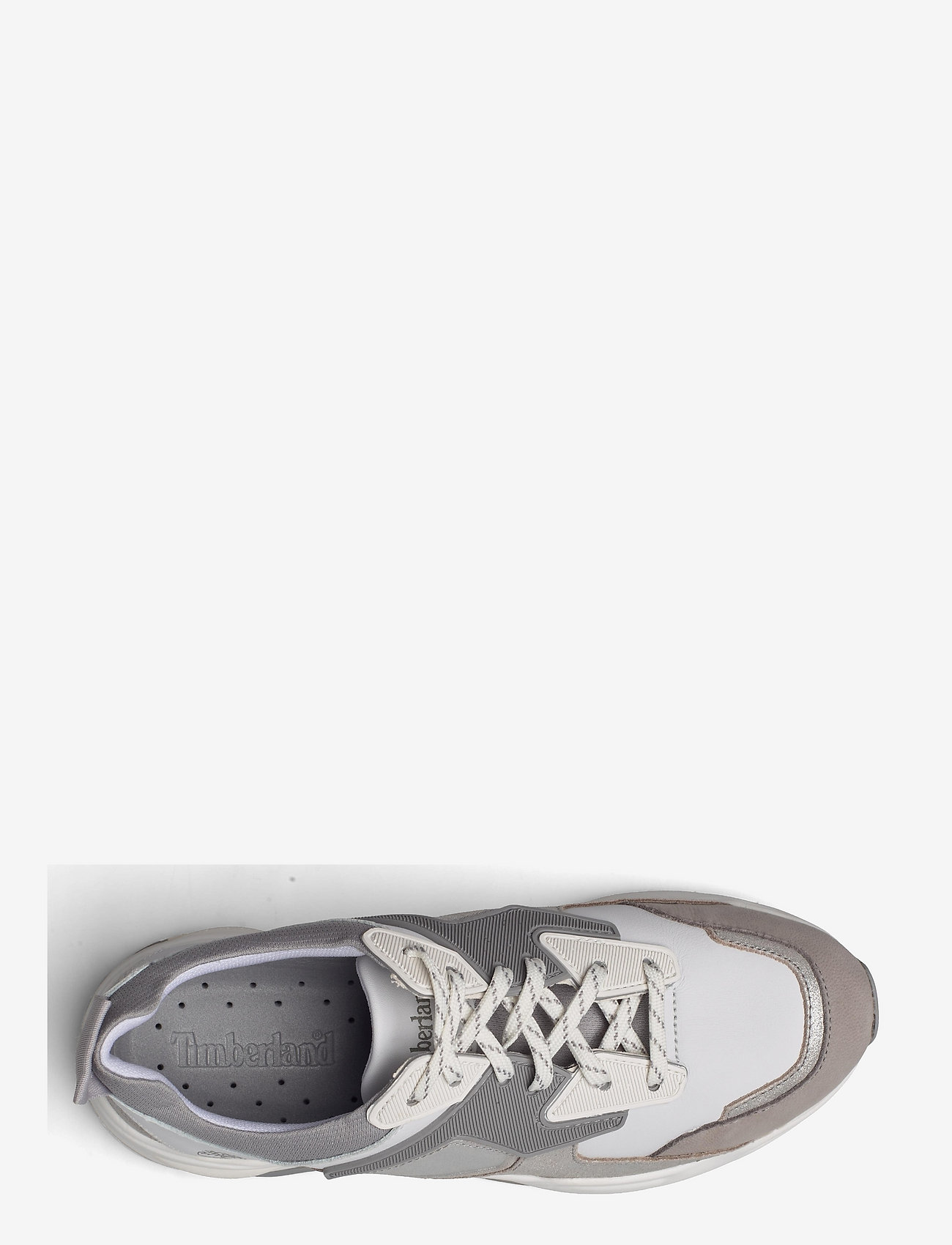 Timberland - Delphiville Fabric/Leather Sneaker - white - 3