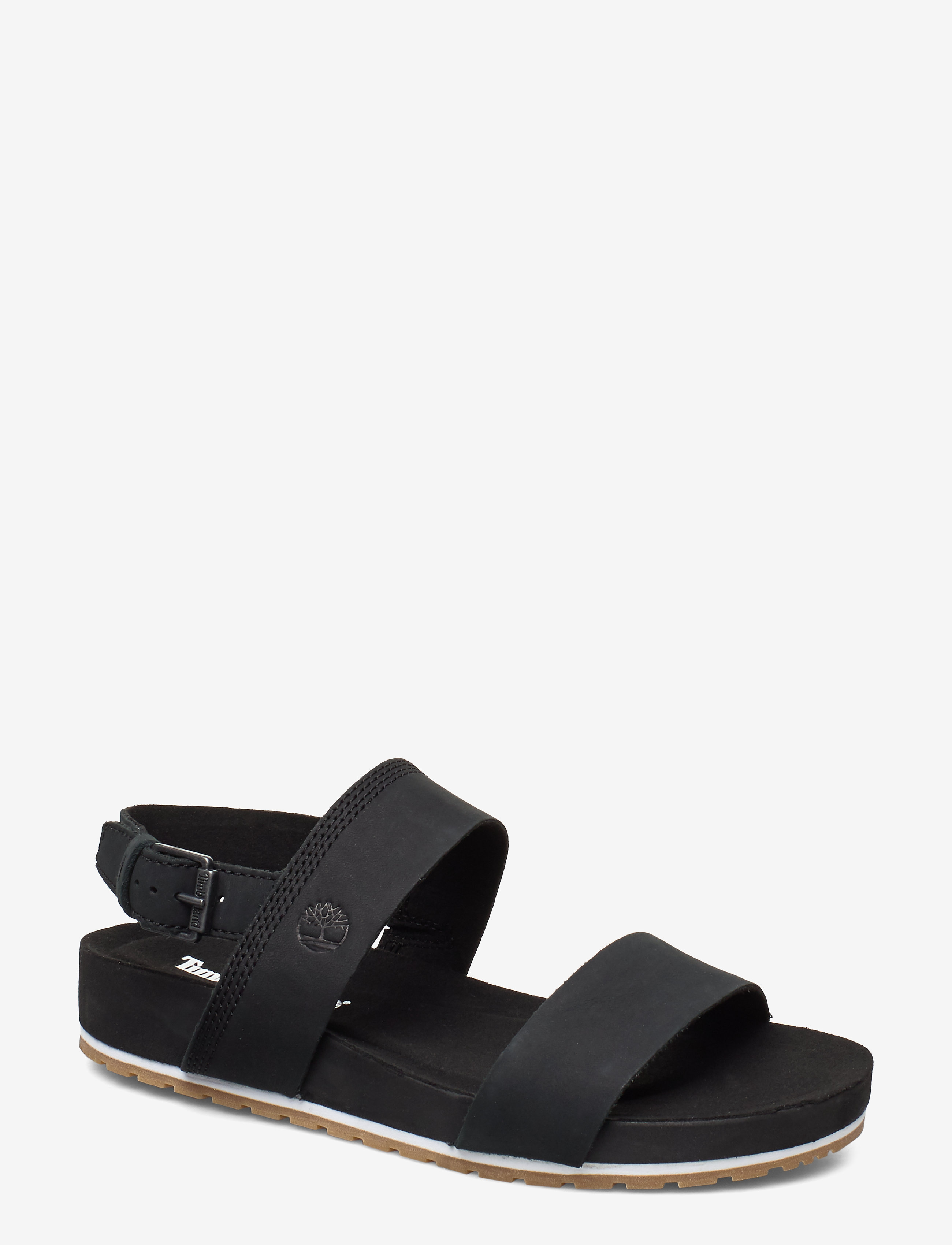Timberland Backstrap Sandal, 36, Sandals, Schwarz - Flat, Frauen