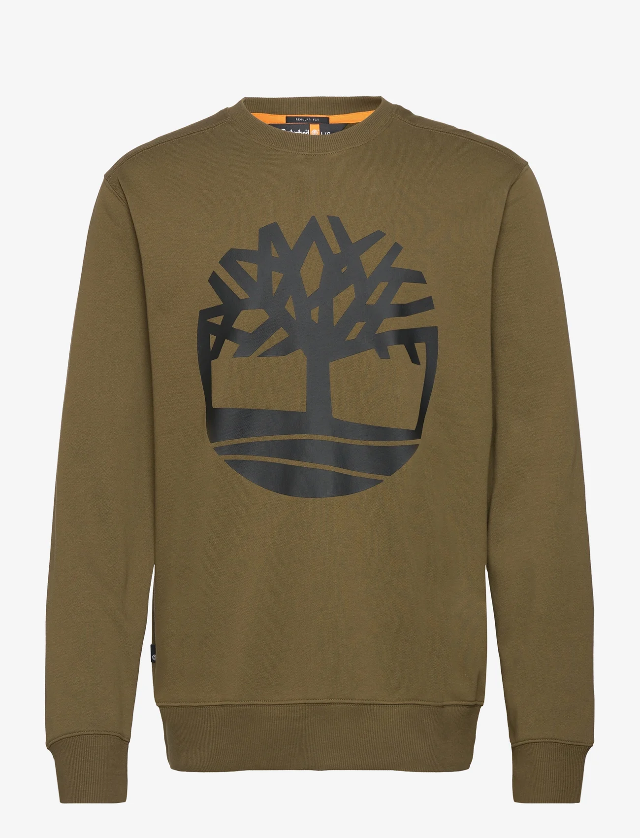 Timberland - Core Logo Crew Bb - sweatshirts - dk olive/blk - 0