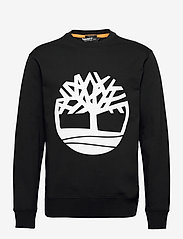Timberland - Core Logo Crew Bb - sweatshirts - black/white - 0