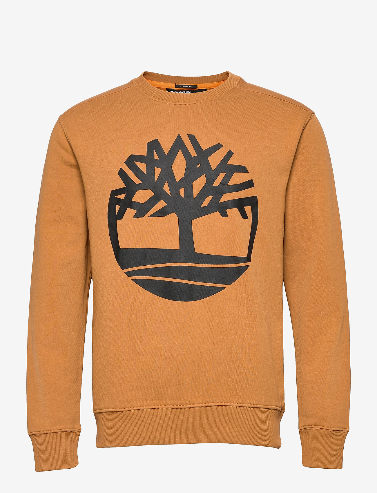 Timberland - KENNEBEC RIVER Tree Logo Crew Neck Sweatshirt WHEAT BOOT/BLACK - svetarit - wheat boot/black - 0