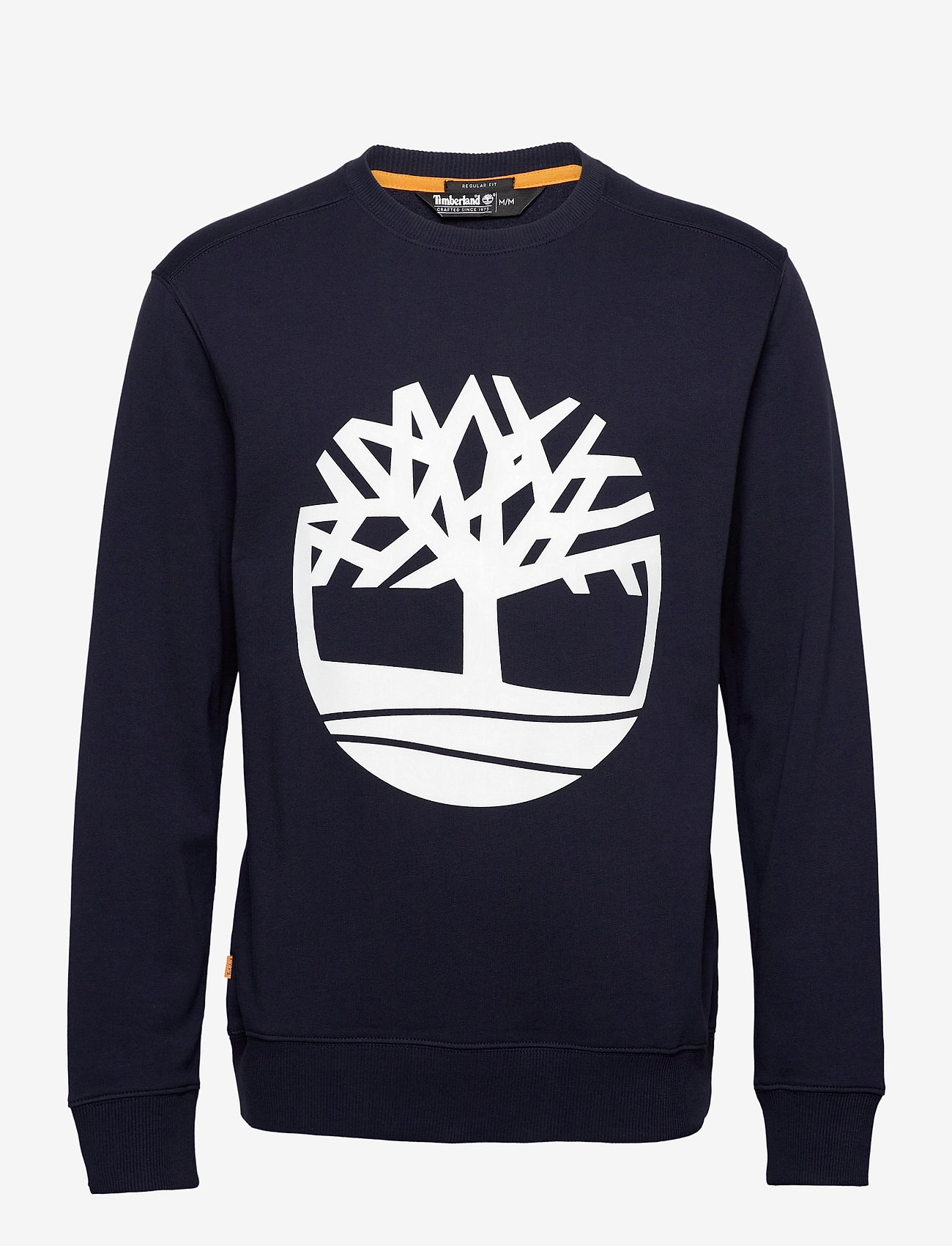 Timberland - CORE LOGO CREW BB - sweatshirts - dark sapphirewhite - 0