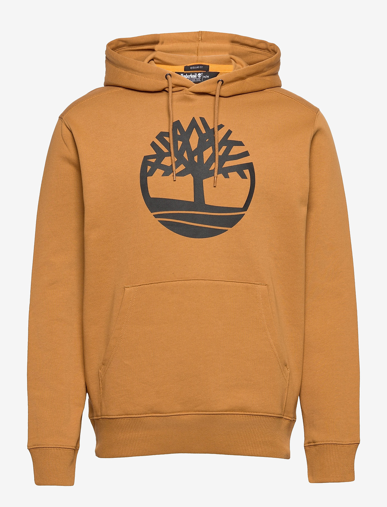 Timberland - KENNEBEC RIVER Tree Logo Hoodie WHEAT BOOT/BLACK - hupparit - wheat boot/black - 0