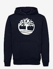 Timberland - Core Logo P/O Hood BB - džemperi ar kapuci - dark sapphirewhite - 0