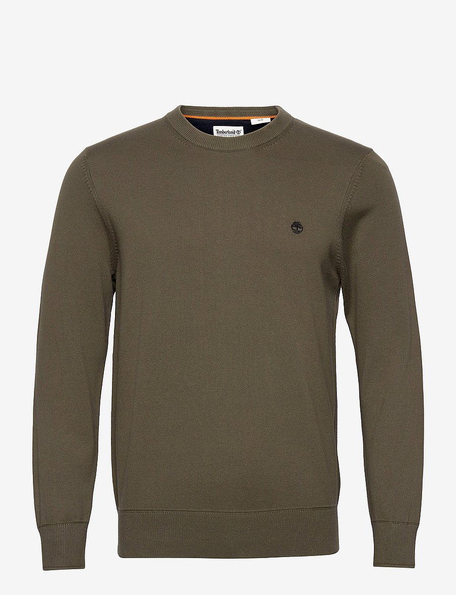 Timberland - WILLIAMS RIVER Cotton YD Sweater LEAF GREEN - rundhals - dark green - 0