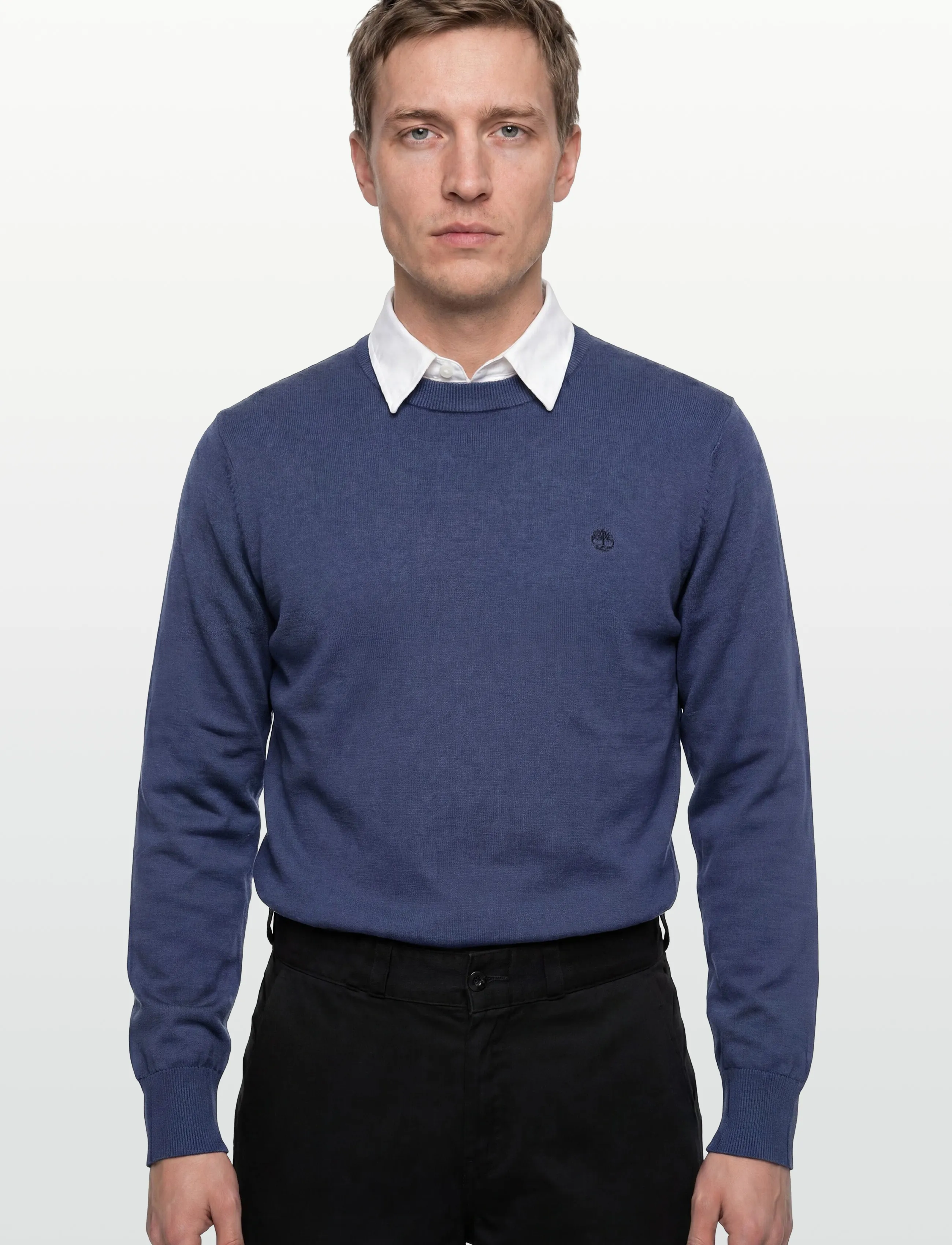 Timberland - WILLIAMS RIVER Cotton YD Sweater OCEANA - strickmode - dark blue - 3