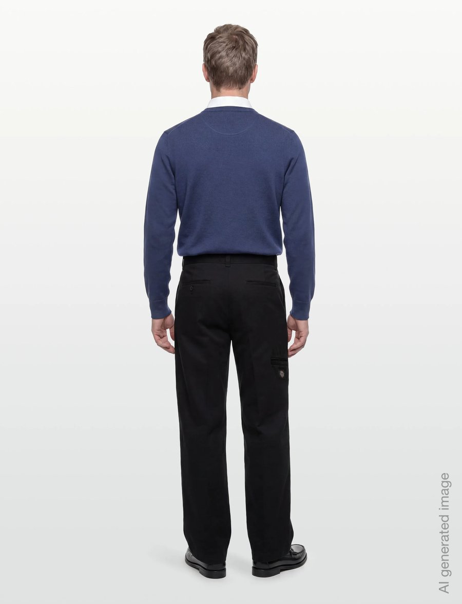 Timberland - WILLIAMS RIVER Cotton YD Sweater OCEANA - rundhals - dark blue - 4