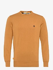 Timberland - WILLIAMS RIVER Cotton YD Sweater WHEAT BOOT - basic knitwear - wheat boot - 0