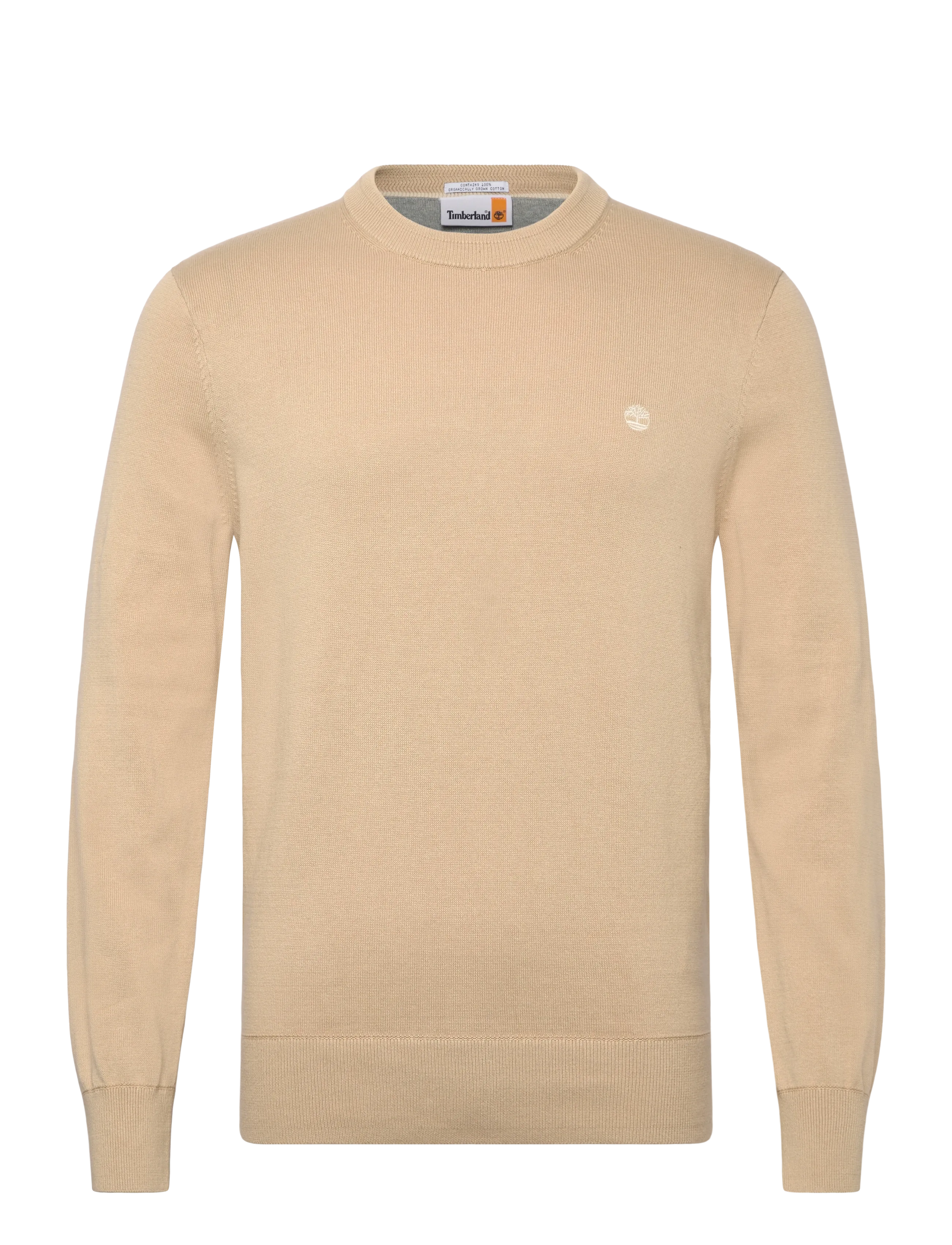 Timberland WILLIAMS RIVER Cotton YD Sweater SAFARI - Deals - MEDIUM BEIGE / beige