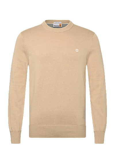 Williams River Cotton Yd Sweater Safari - Rund Hals