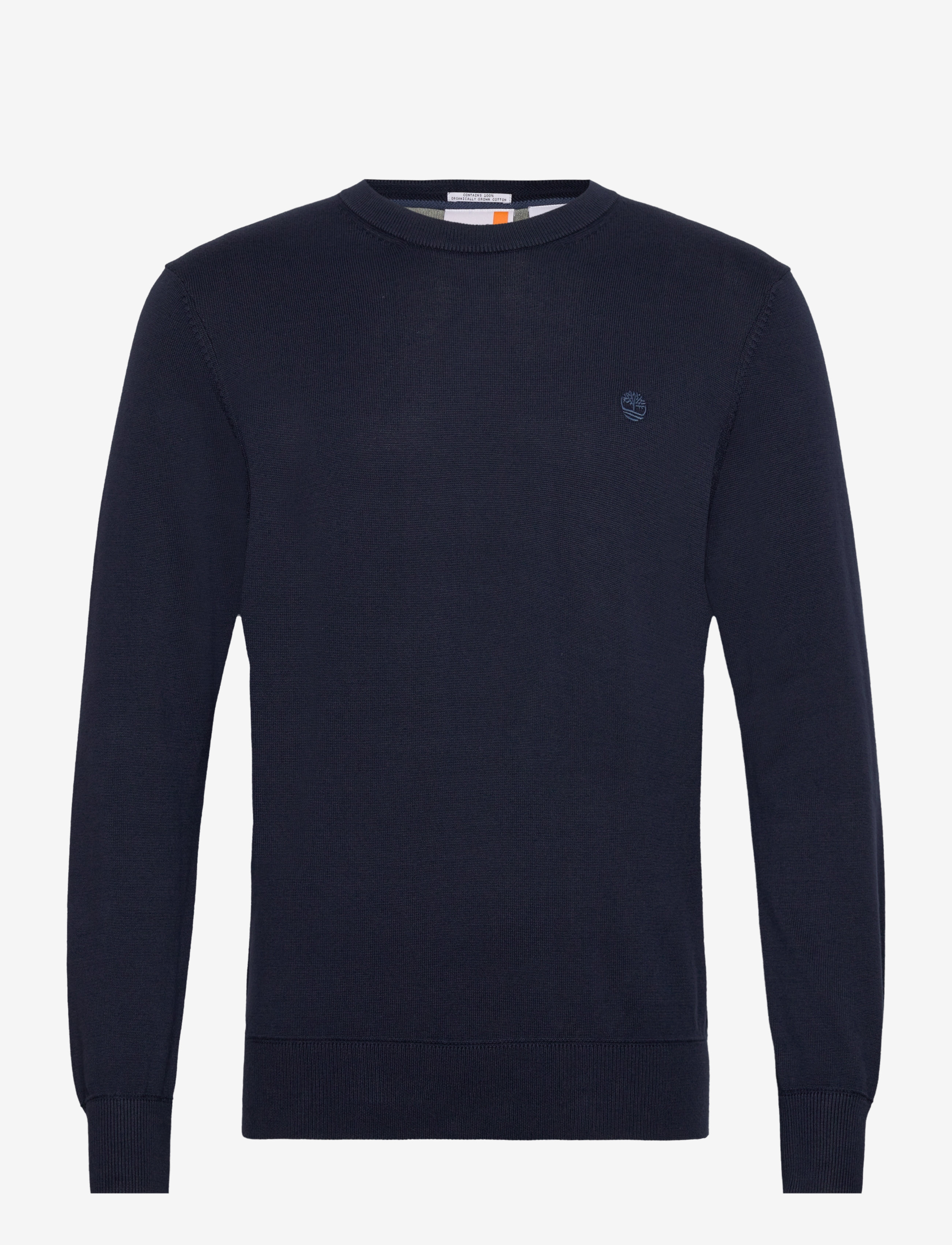 Timberland Cotton Yd Sweater, Mænd, Rundhalset Sweater, Navy, Str: XXL