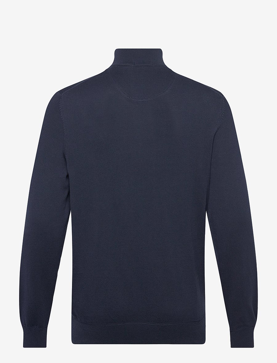 Timberland - Cotton YD 1/4 Zip Sweater - pullover mit halbem reißverschluss - dk sph/dk denim - 1