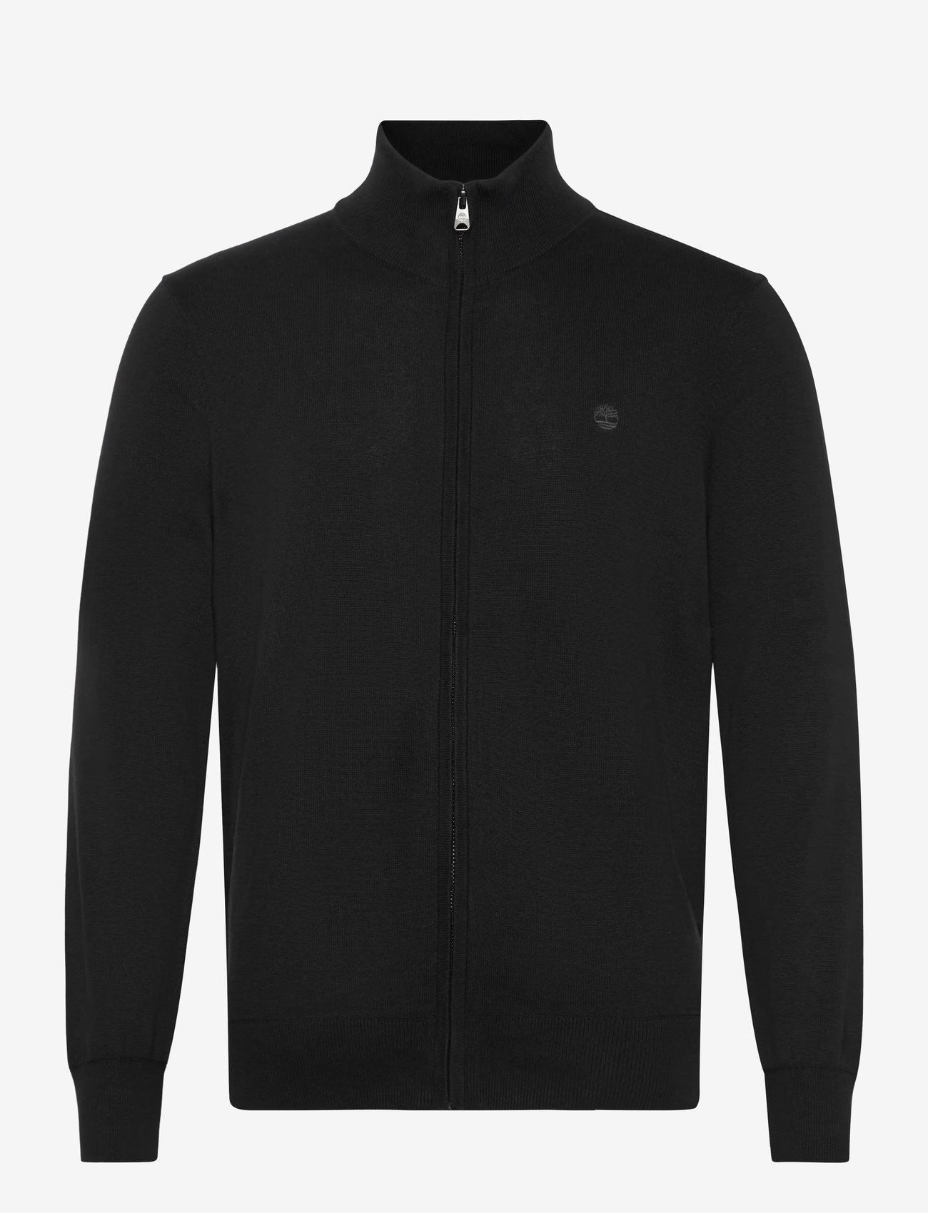 Timberland - Cotton YD Full Zip Sweater - fullzip strik - black/pavement - 0