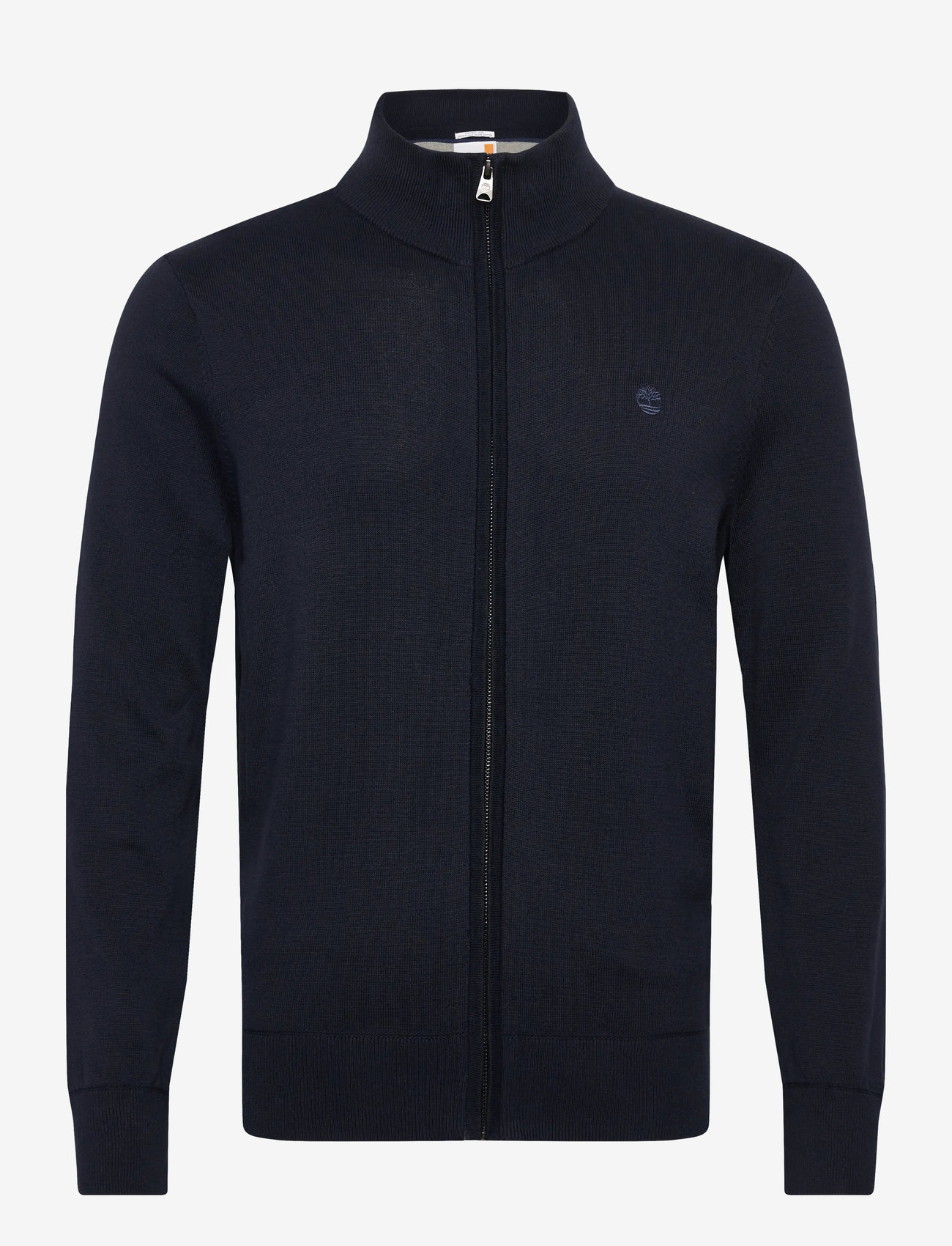 Timberland - Cotton YD Full Zip Sweater - pullover mit durchgehendem reißverschluss - dk sph/dk denim - 0