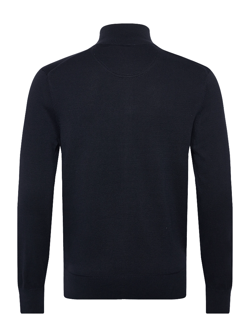 Timberland - Cotton YD Full Zip Sweater - pullover mit durchgehendem reißverschluss - dk sph/dk denim - 1