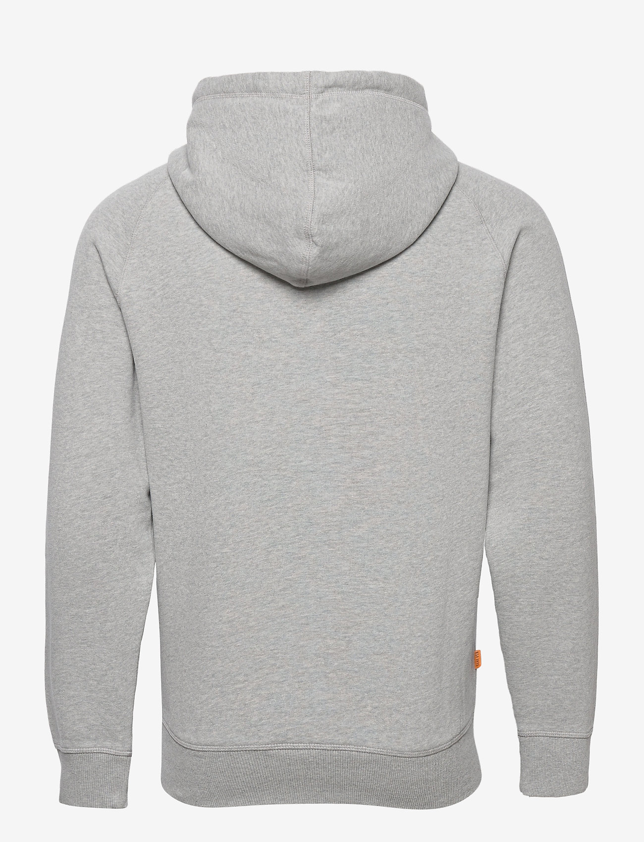Timberland - Brushed Back Full Zip Hoodie - sweatshirts - med gry heather - 1