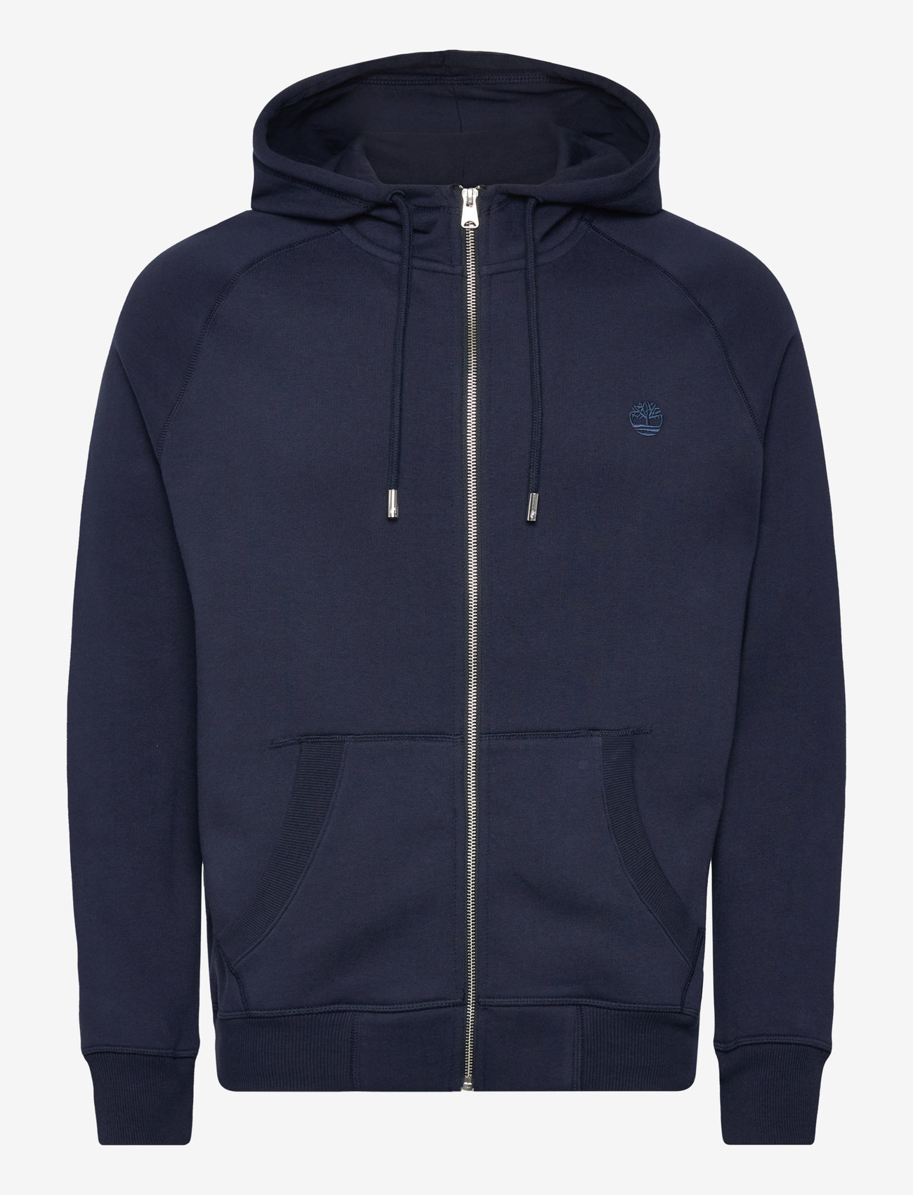 Timberland - Brushed Back Full Zip Hoodie - hættetrøjer - dk sph/dk denim - 0