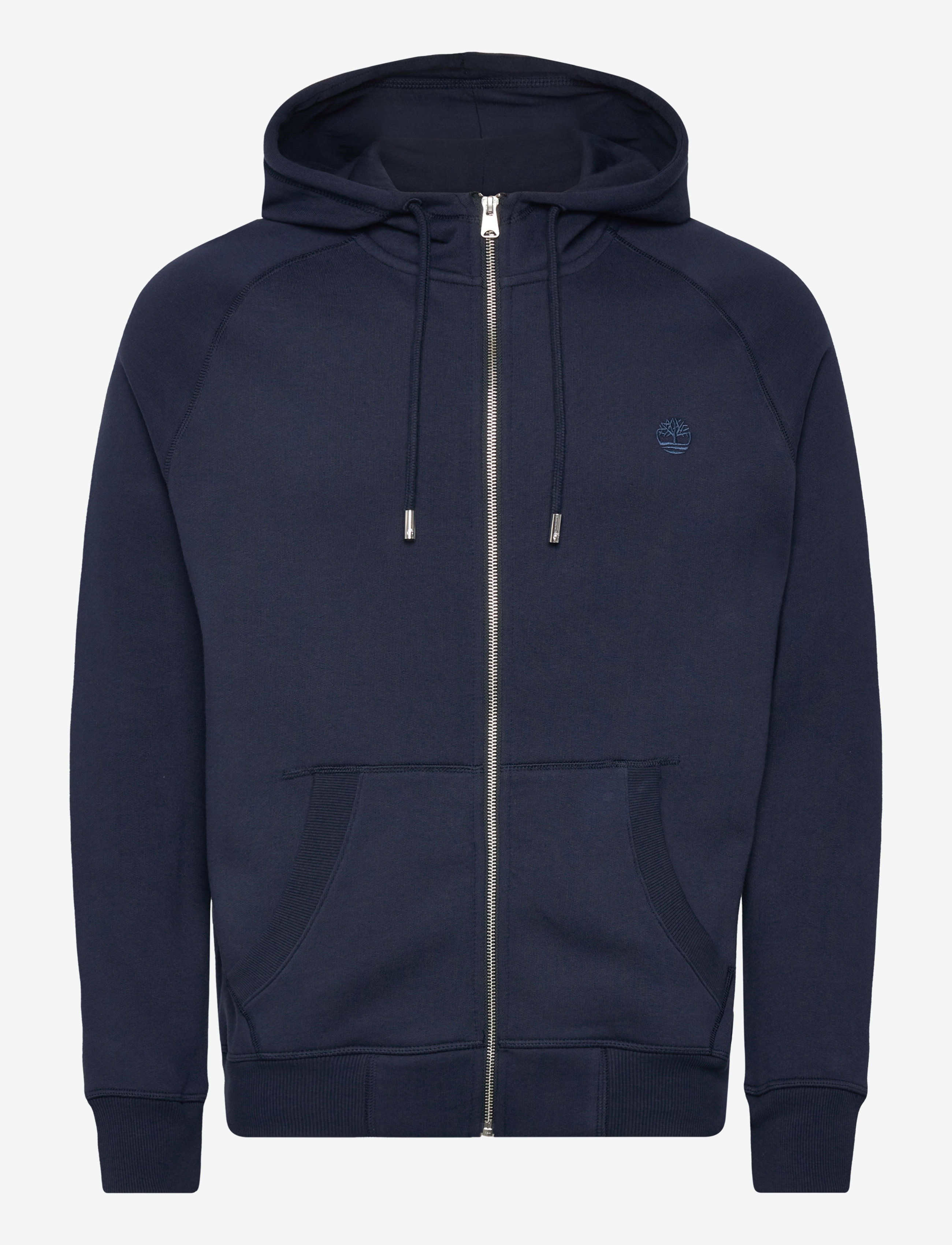 Timberland Brushed Back Full Zip Hoodie - TIMBERLAND - DK SPH/DK DENIM / navy