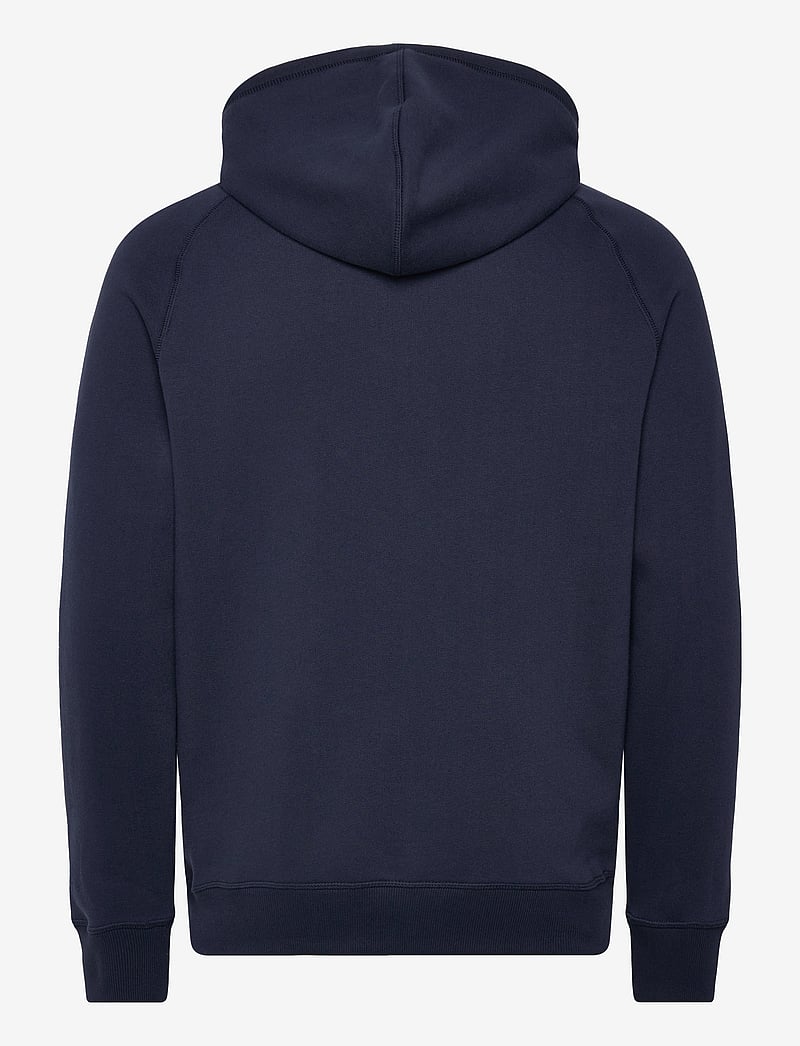 Timberland - Brushed Back Full Zip Hoodie - hættetrøjer - dk sph/dk denim - 1