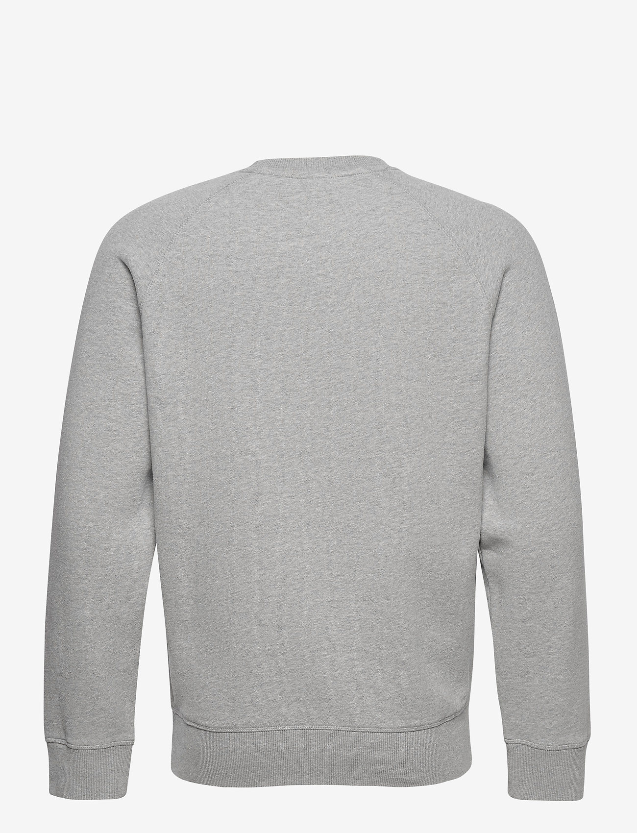 Timberland - Brushed Back Crew Sweatshirt - sweatshirts - med gry heather - 1