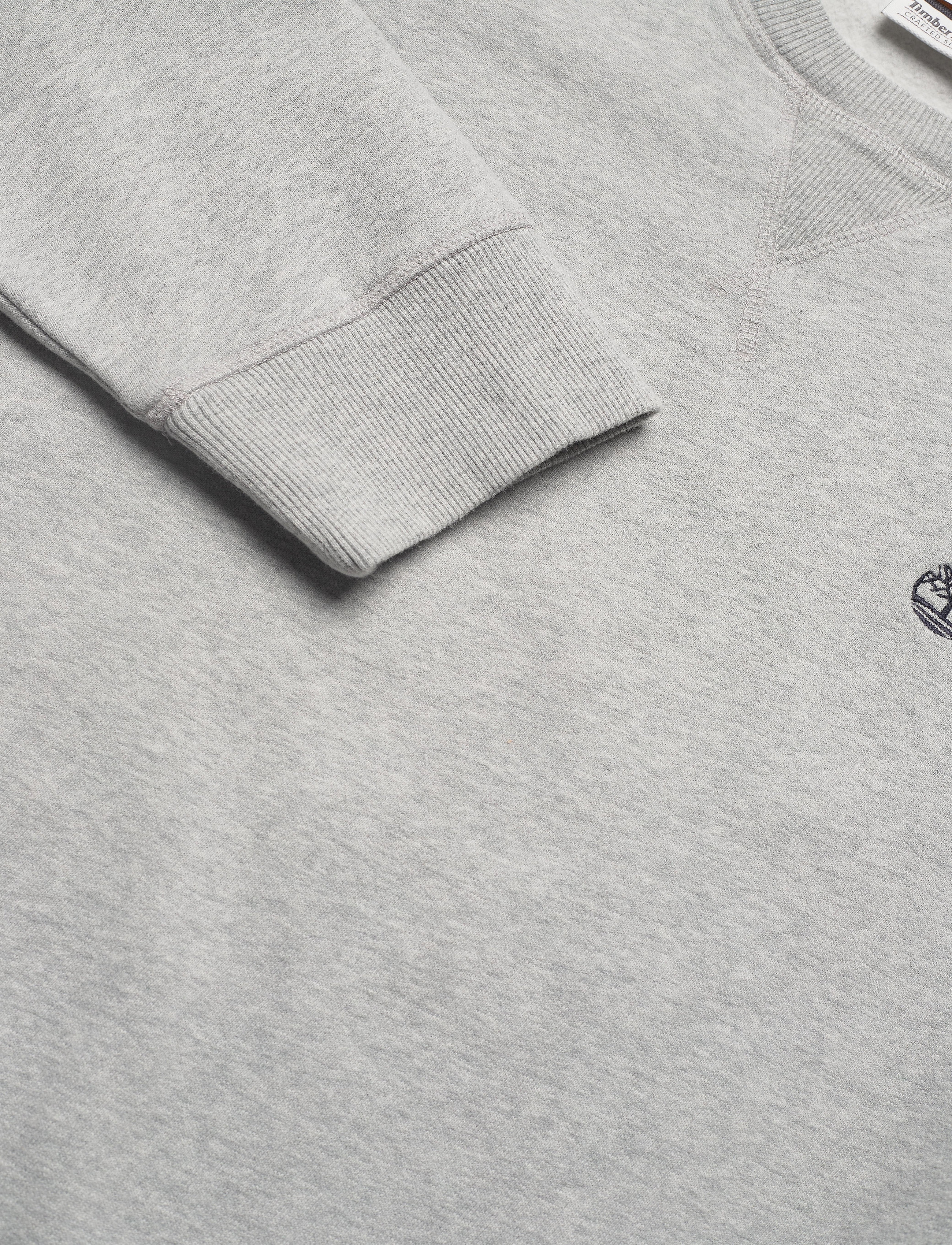 Timberland - Brushed Back Crew Sweatshirt - shop efter stil - med gry heather - 2