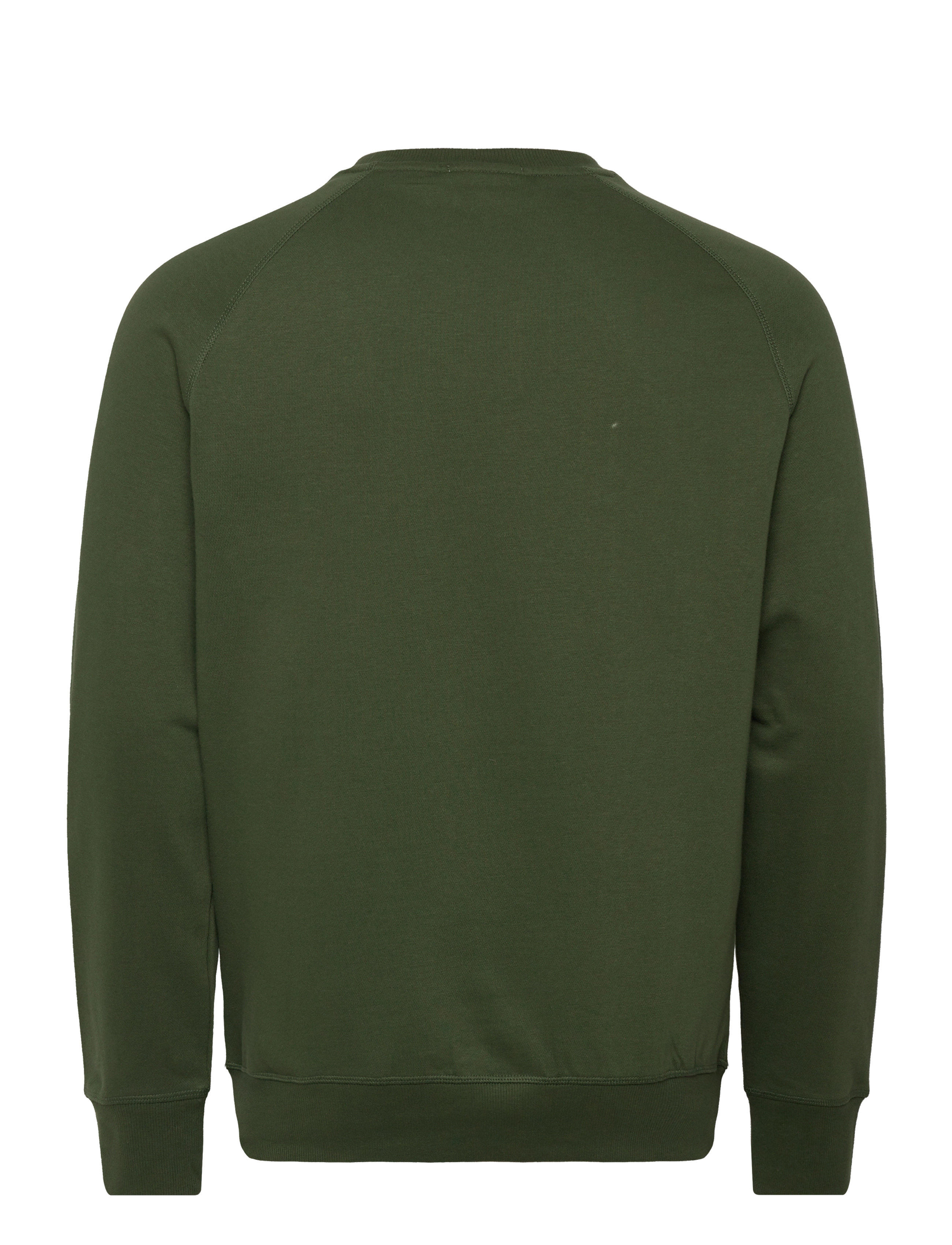 Timberland - EXETER RIVER Brushed Back Crew Sweatshirt BLACK FOREST GREEN - sportiska stila džemperi - black forest green - 1