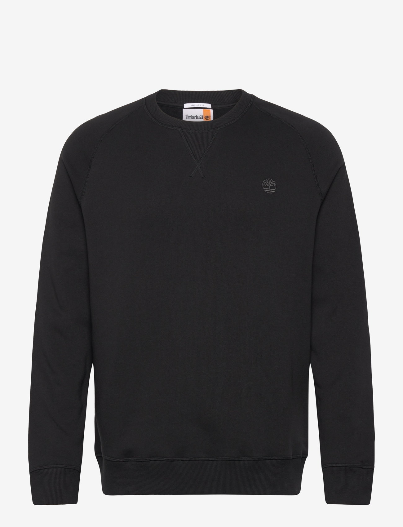 Timberland - Brushed Back Crew Sweatshirt - sweatshirts - black/pavement - 0