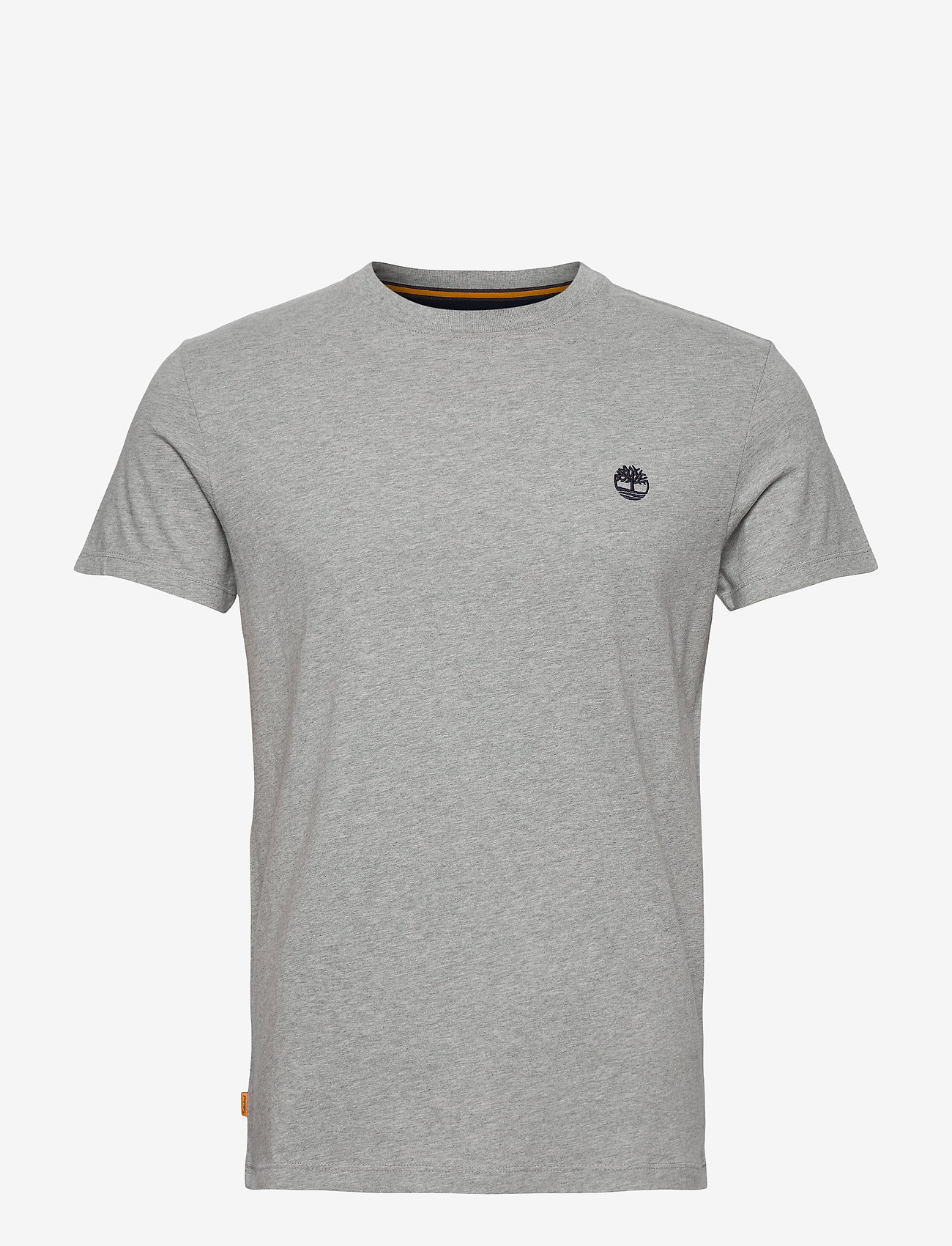 Timberland - DUNSTAN RIVER Short Sleeve Tee MEDIUM GREY HEATHER - lühikeste varrukatega t-särgid - medium grey - 0