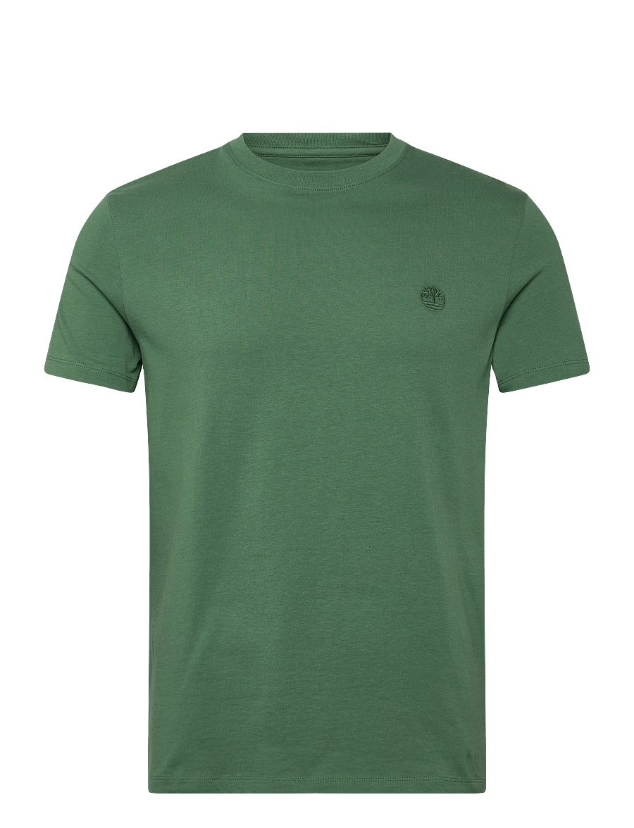 Timberland - DUNSTAN RIVER Short Sleeve Tee MYRTLE - short-sleeved t-shirts - medium green - 1