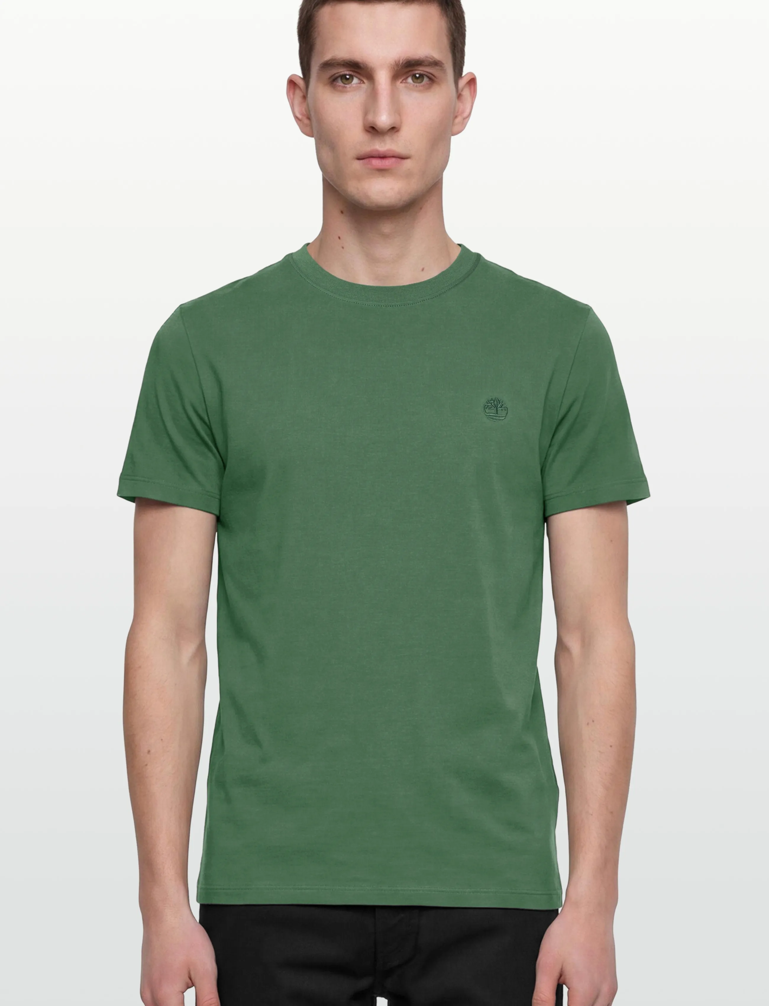 Timberland - DUNSTAN RIVER Short Sleeve Tee MYRTLE - lägsta priserna - medium green - 3