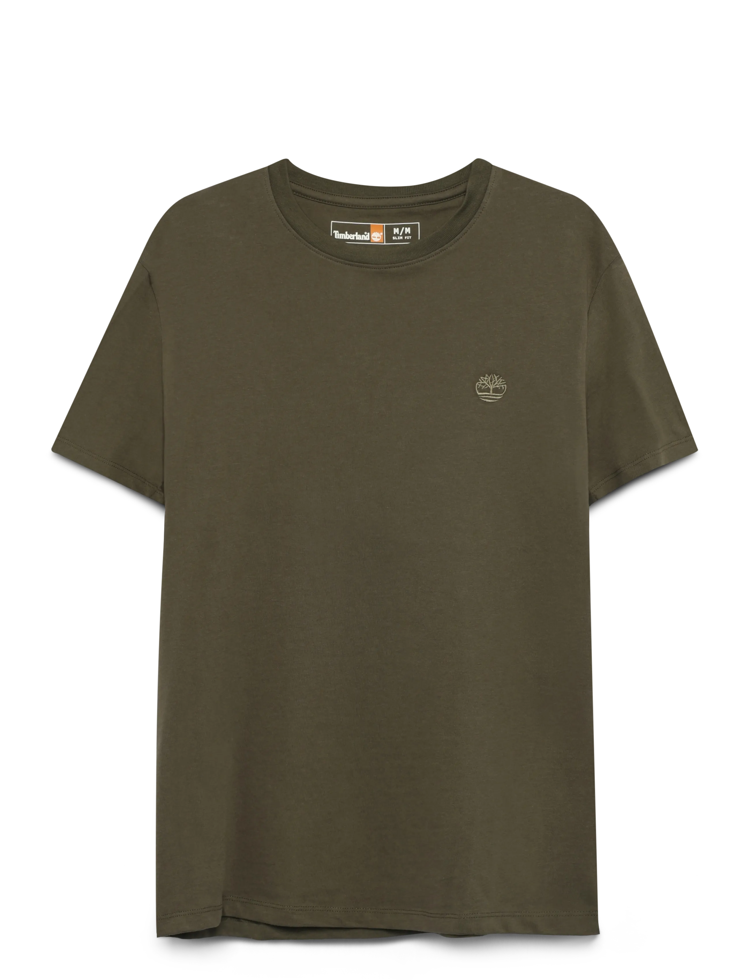 Timberland Short Sleeve Tee - T-Shirts - LF GRN-CSL ERTH / khaki/green