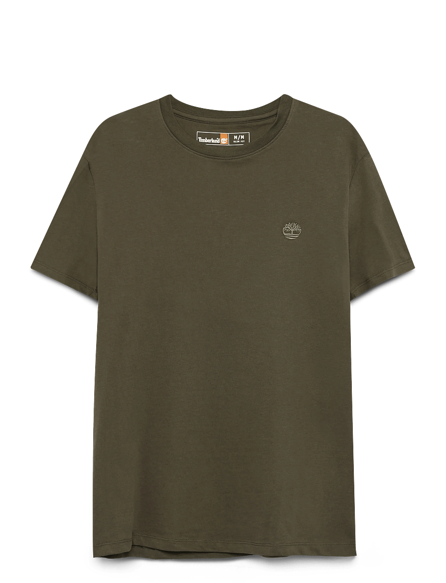Timberland - Short Sleeve Tee - kortærmede t-shirts - lf grn-csl erth - 1