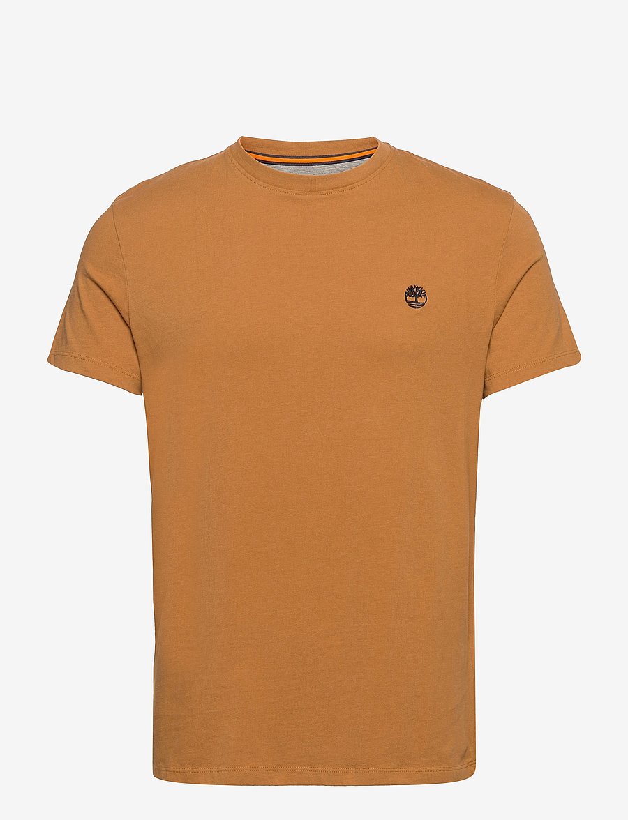 Timberland - Short Sleeve Tee - lyhythihaiset - medium brown - 0