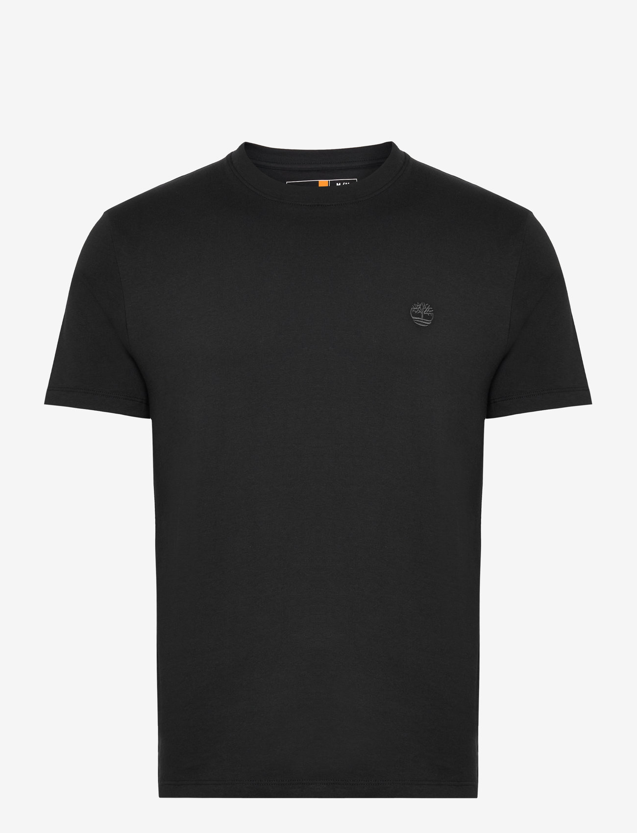 Timberland - DUNSTAN RIVER Short Sleeve Tee BLACK/PAVEMENT - kortärmade t-shirts - black - 0