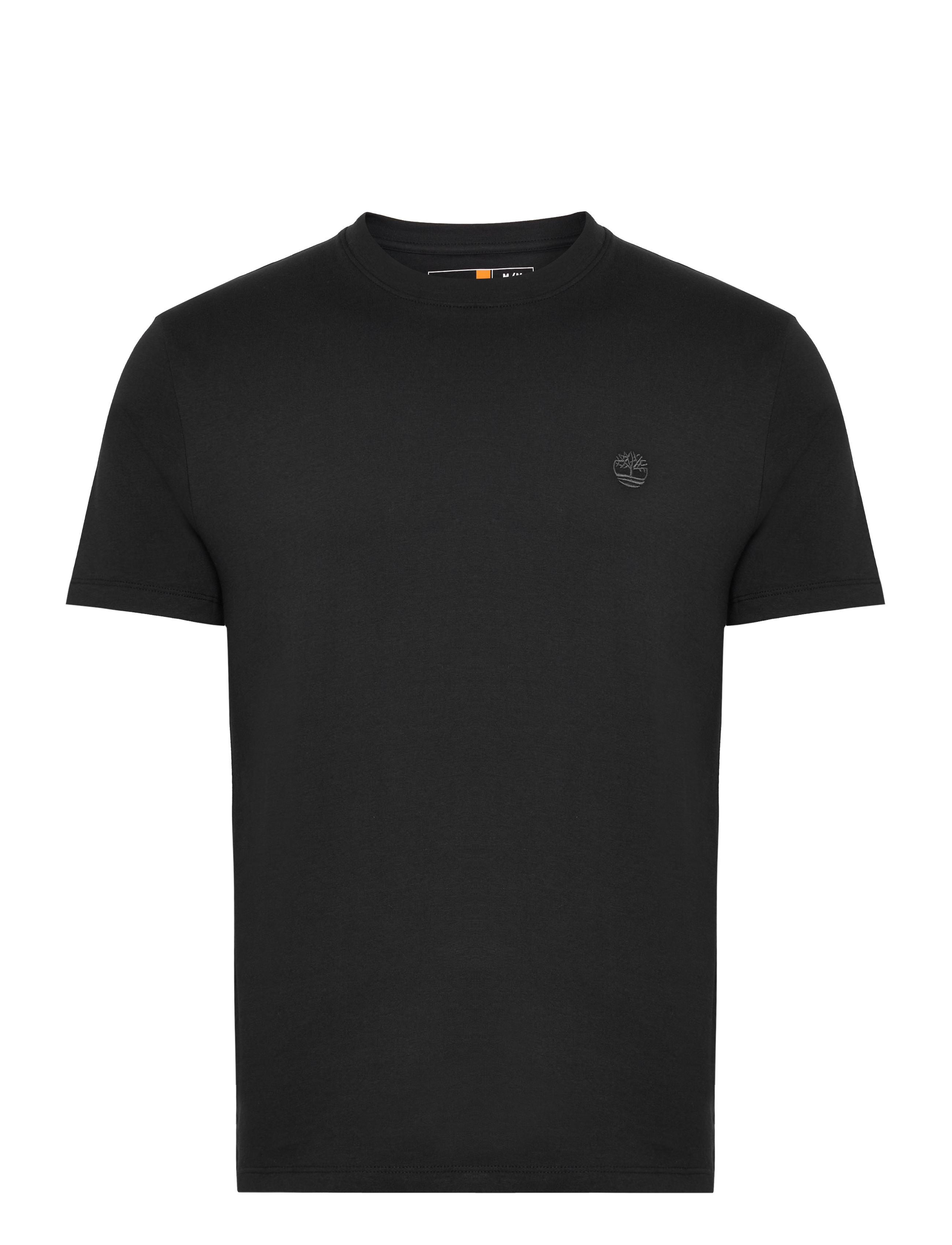 Timberland DUNSTAN RIVER Short Sleeve Tee BLACK/PAVEMENT - T-Shirts - BLACK / black