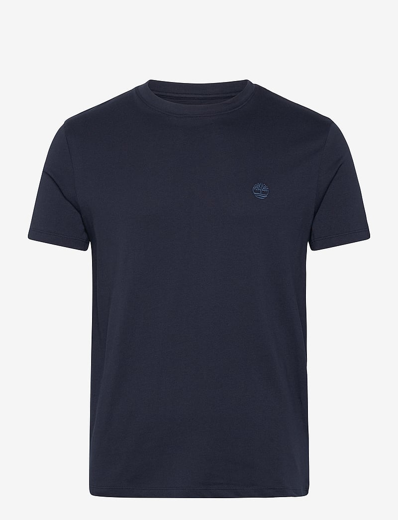 Timberland - DUNSTAN RIVER Short Sleeve Tee DARK SAPPHIRE/DARK DENIM - kurzärmelig - dark blue - 0