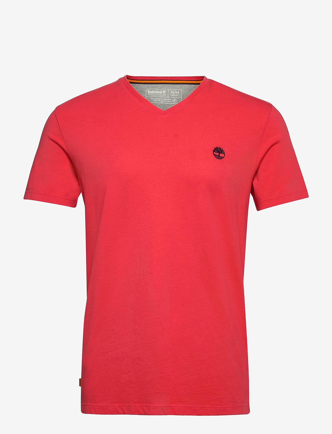 Timberland - SS Dun-Riv V Neck T - cayenne - 0