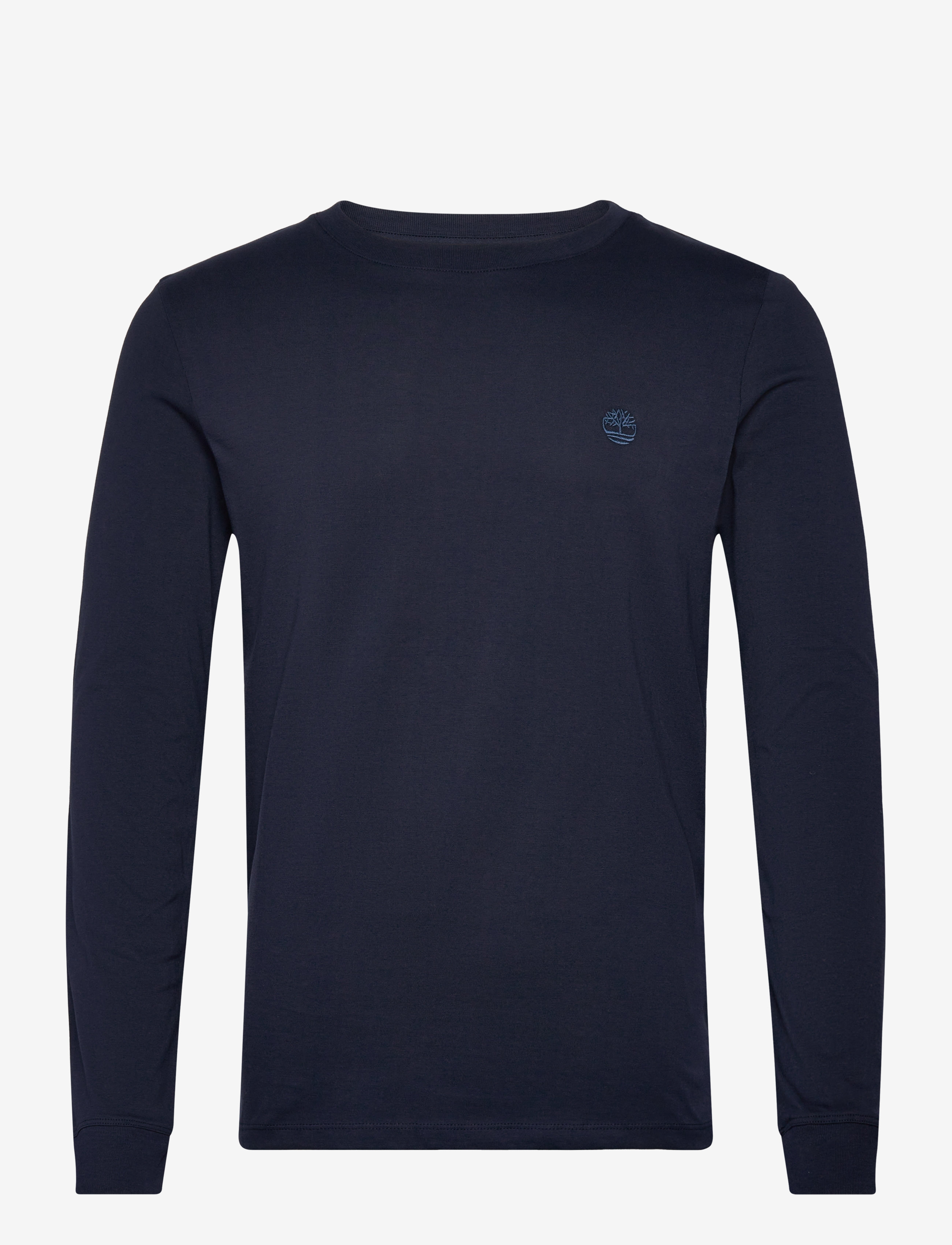 Timberland Long Sleeve Tee, Langærmet T-Shirt, Navy, Str: XXL