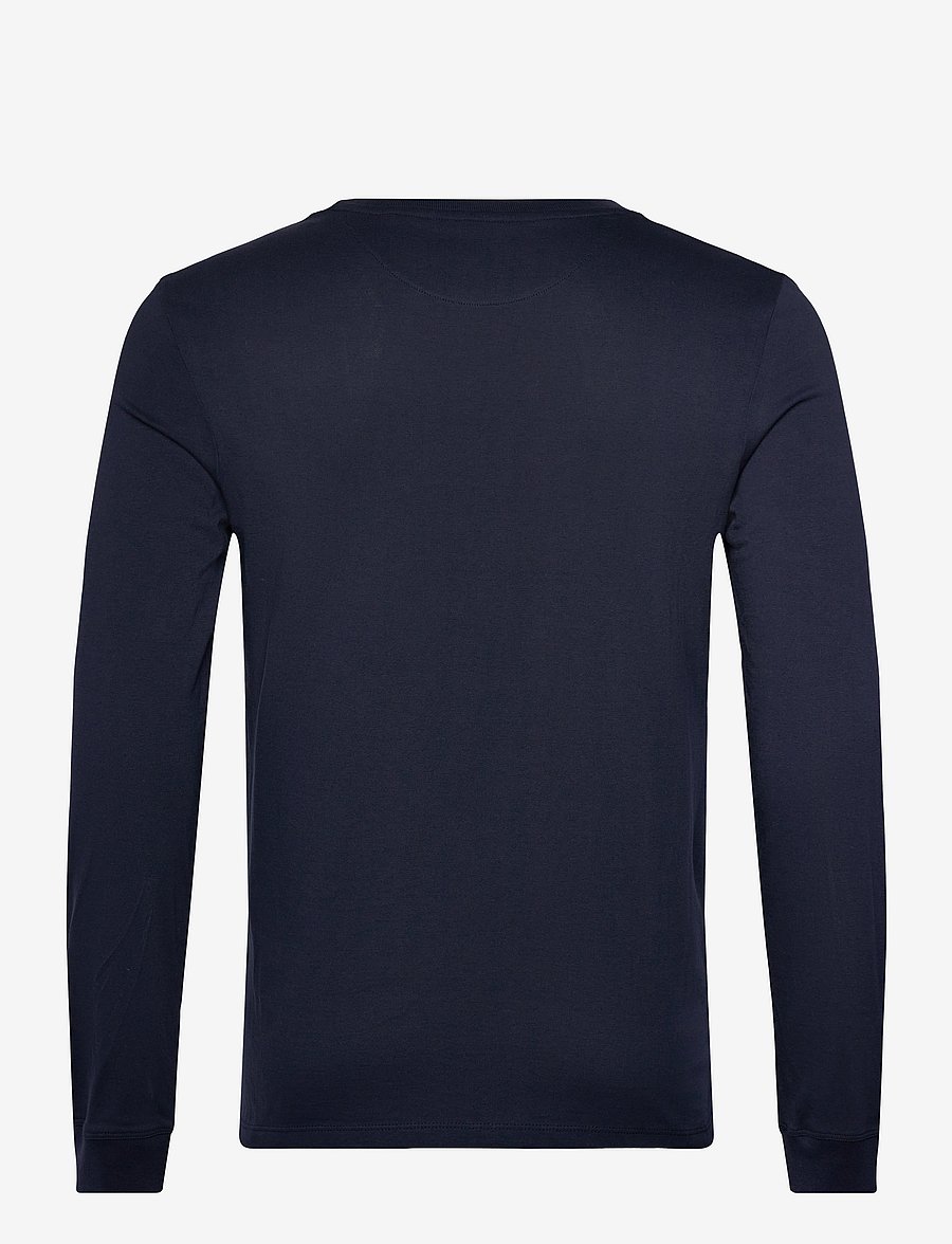 Timberland - Long Sleeve Tee - langärmelige t-shirts - dk sph/dk denim - 1