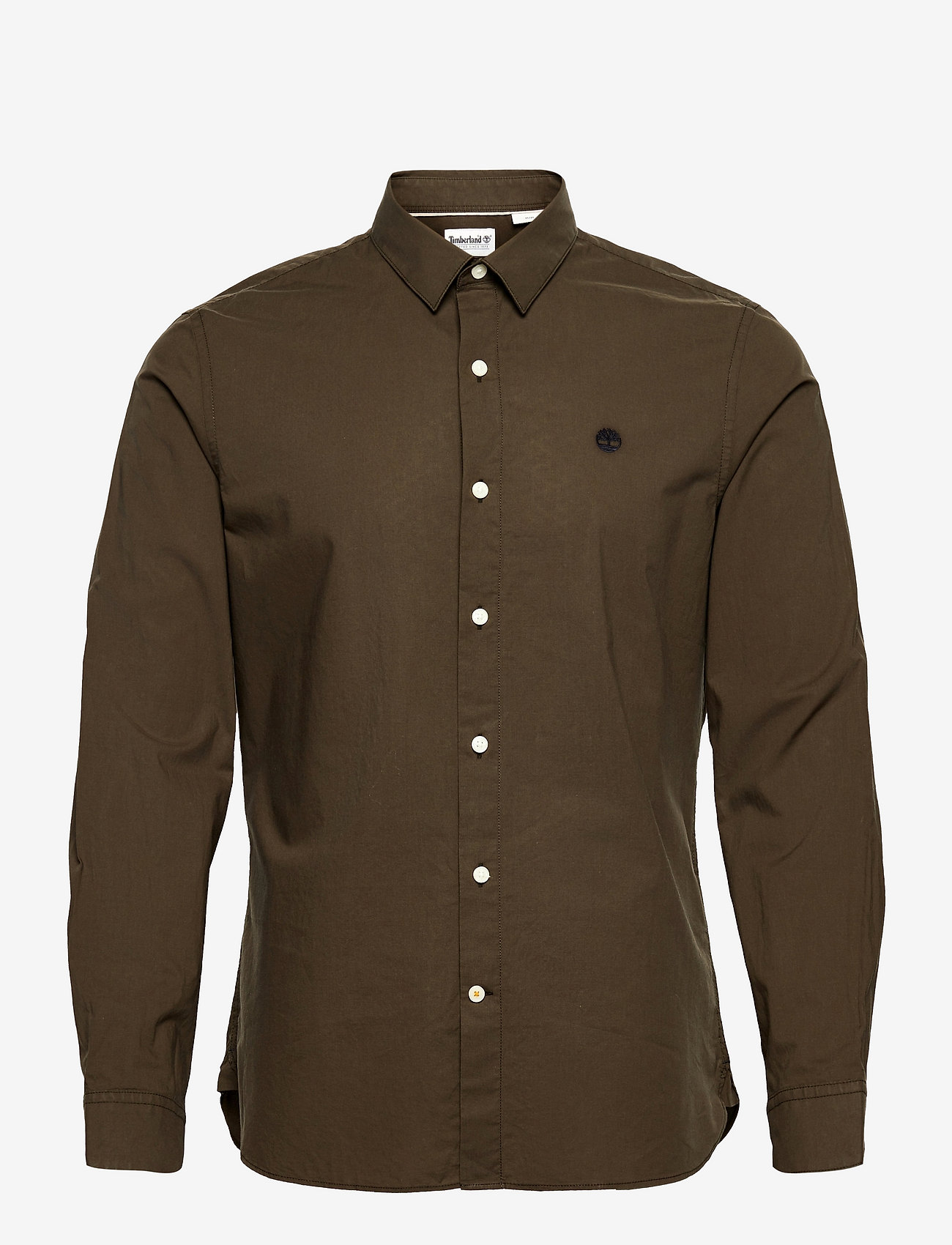 LS E-R Pop solid shirt - GRAPE LEAF