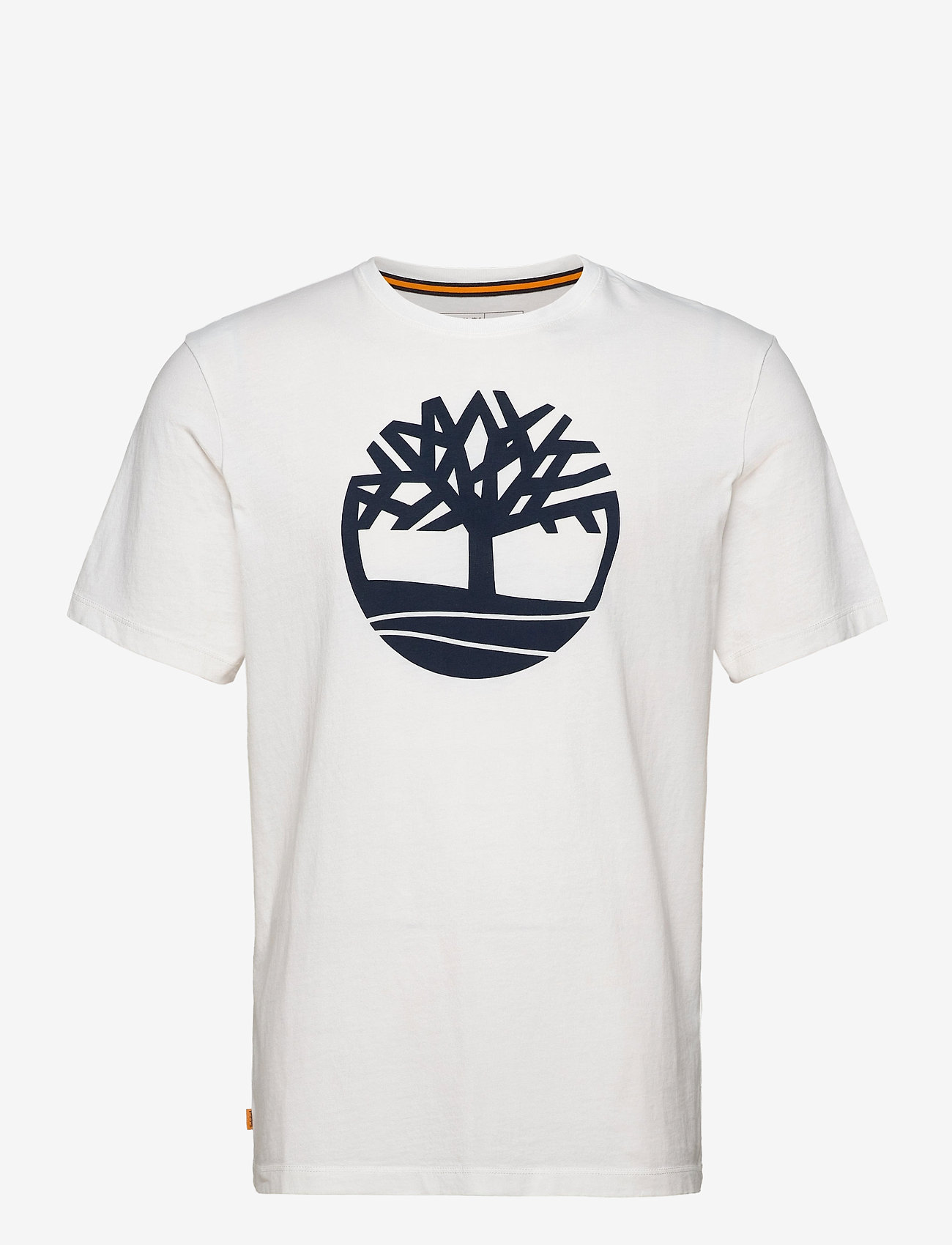 Timberland - KENNEBEC RIVER Tree Logo Short Sleeve Tee WHITE - najniższe ceny - white - 0