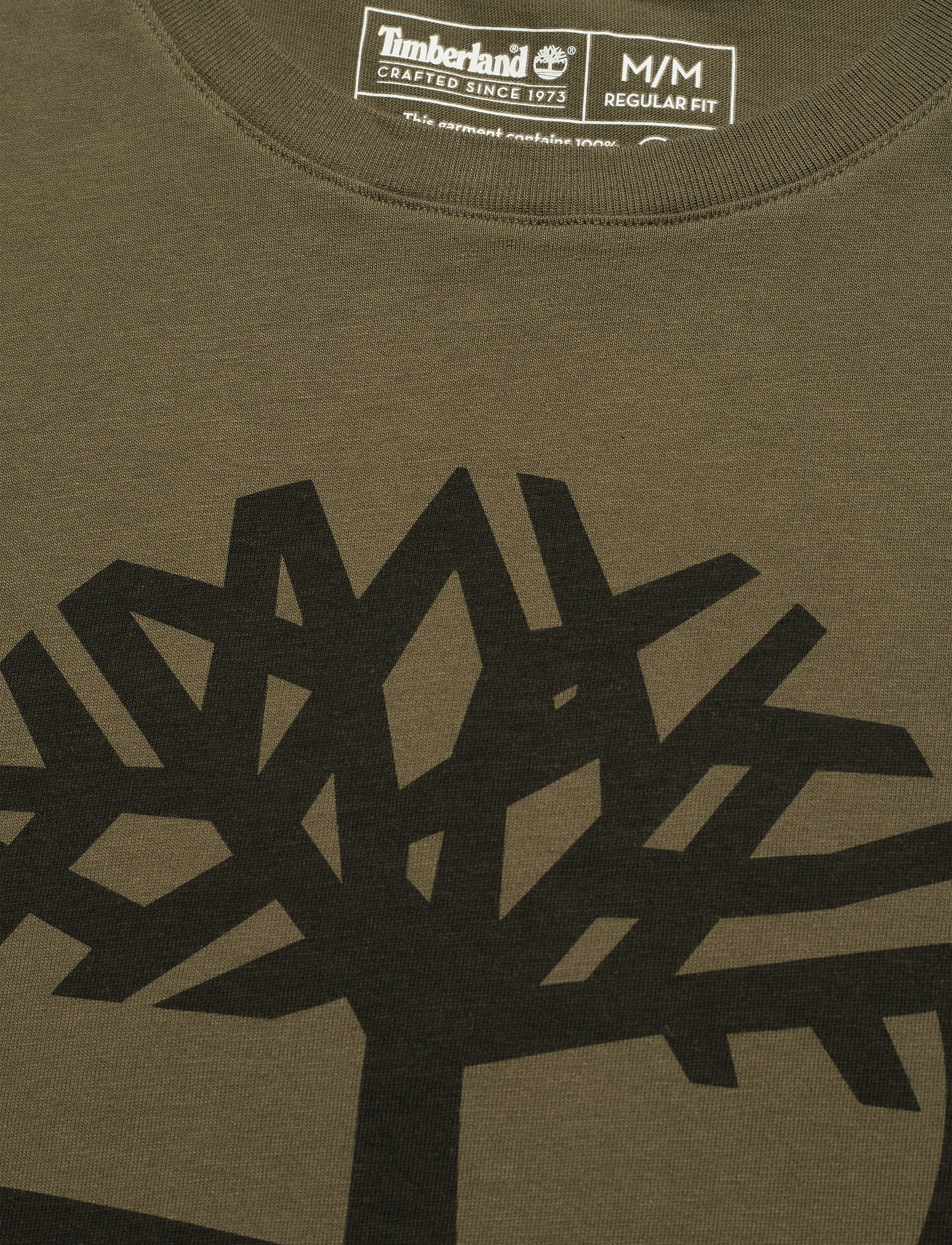 Timberland - Tree Logo Short Sleeve Tee - short-sleeved t-shirts - dark green - 5