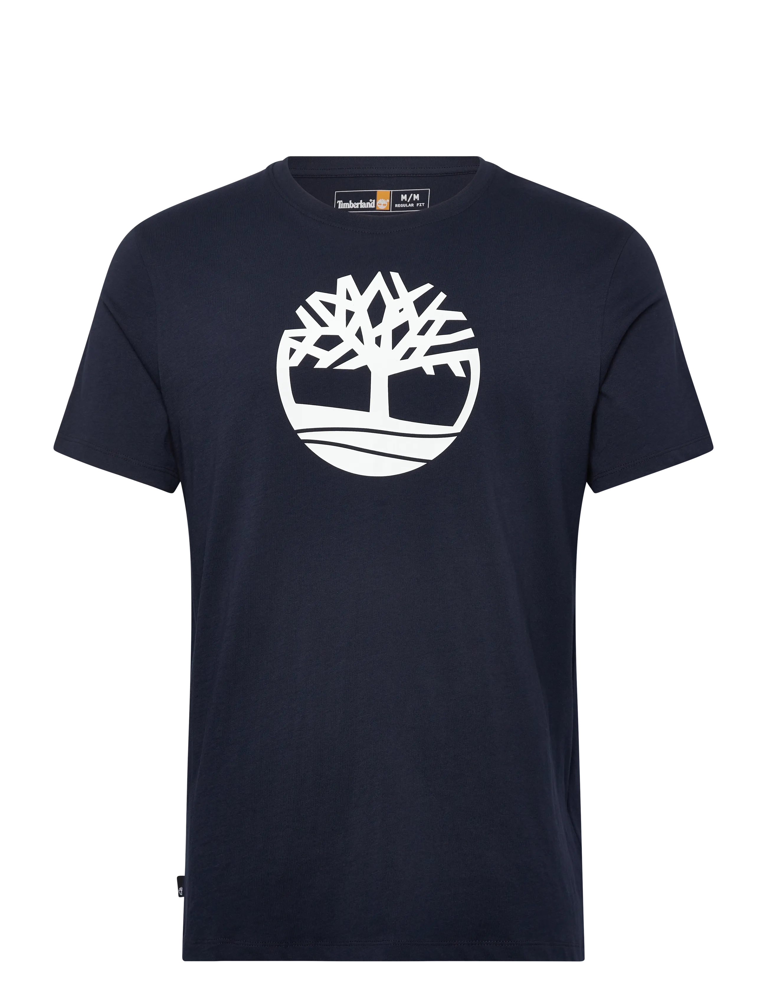 Timberland KENNEBEC RIVER Tree Logo Short Sleeve Tee DARK SAPPHIREWHITE - Riided - DARK BLUE / navy