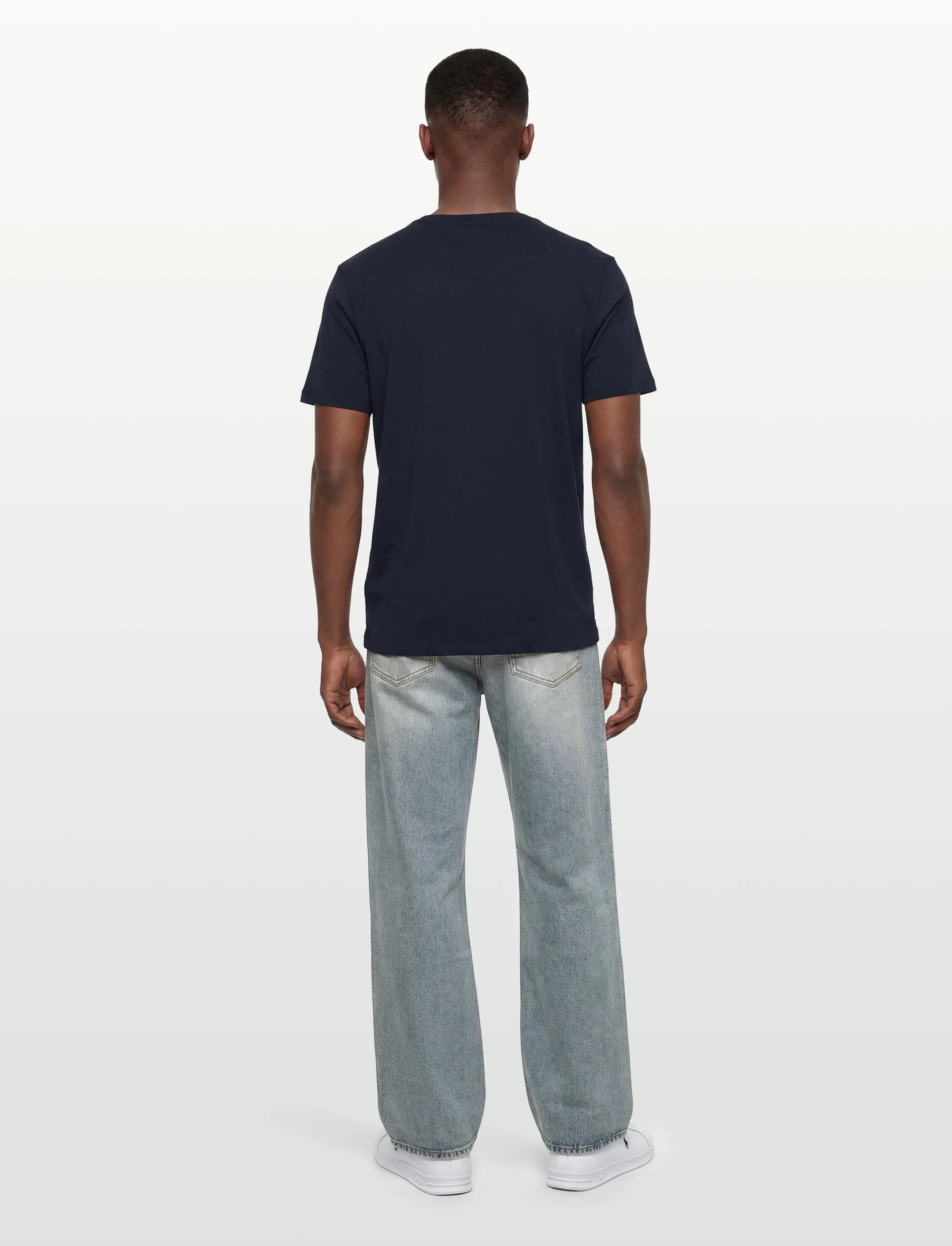 Timberland - KENNEBEC RIVER Tree Logo Short Sleeve Tee DARK SAPPHIREWHITE - alhaisimmat hinnat - dark blue - 4