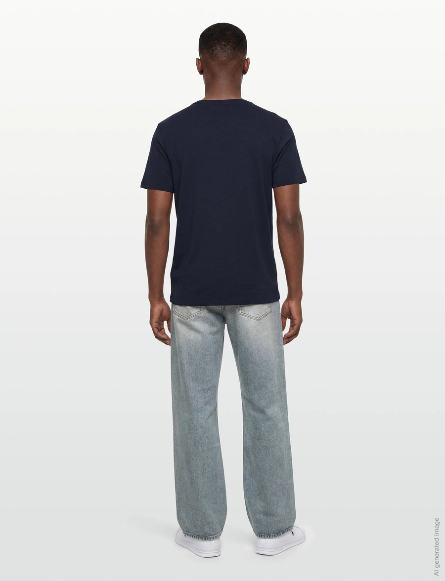 Timberland - KENNEBEC RIVER Tree Logo Short Sleeve Tee DARK SAPPHIREWHITE - kurzärmelig - dark blue - 4