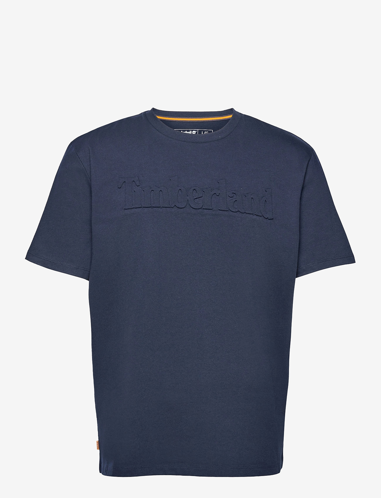 Timberland - SS K-R Embossed Tee DARK SAPPHIRE - dark sapphire - 0