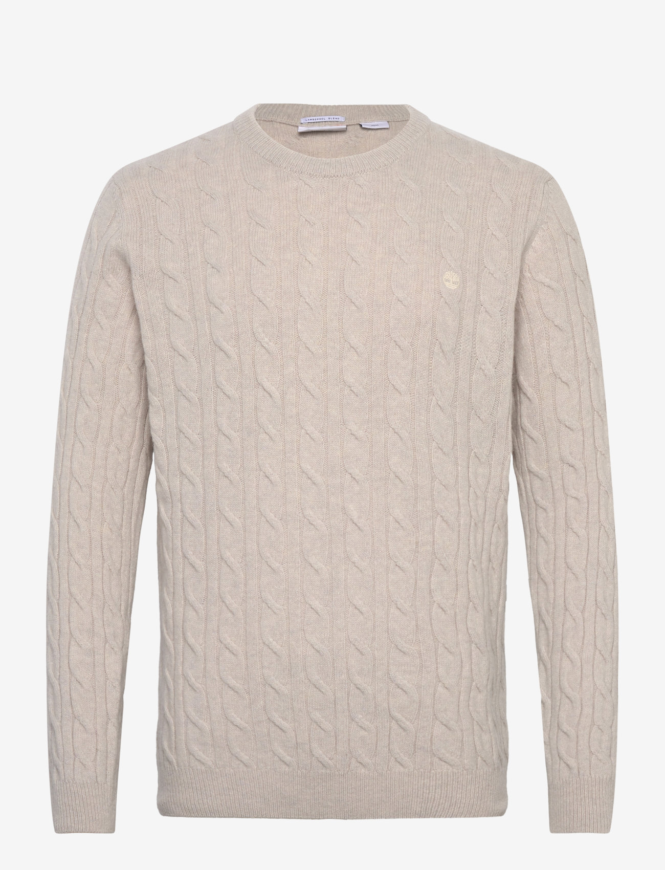 Timberland - Cable Crew Neck Sweater - rund hals - angora heather - 0