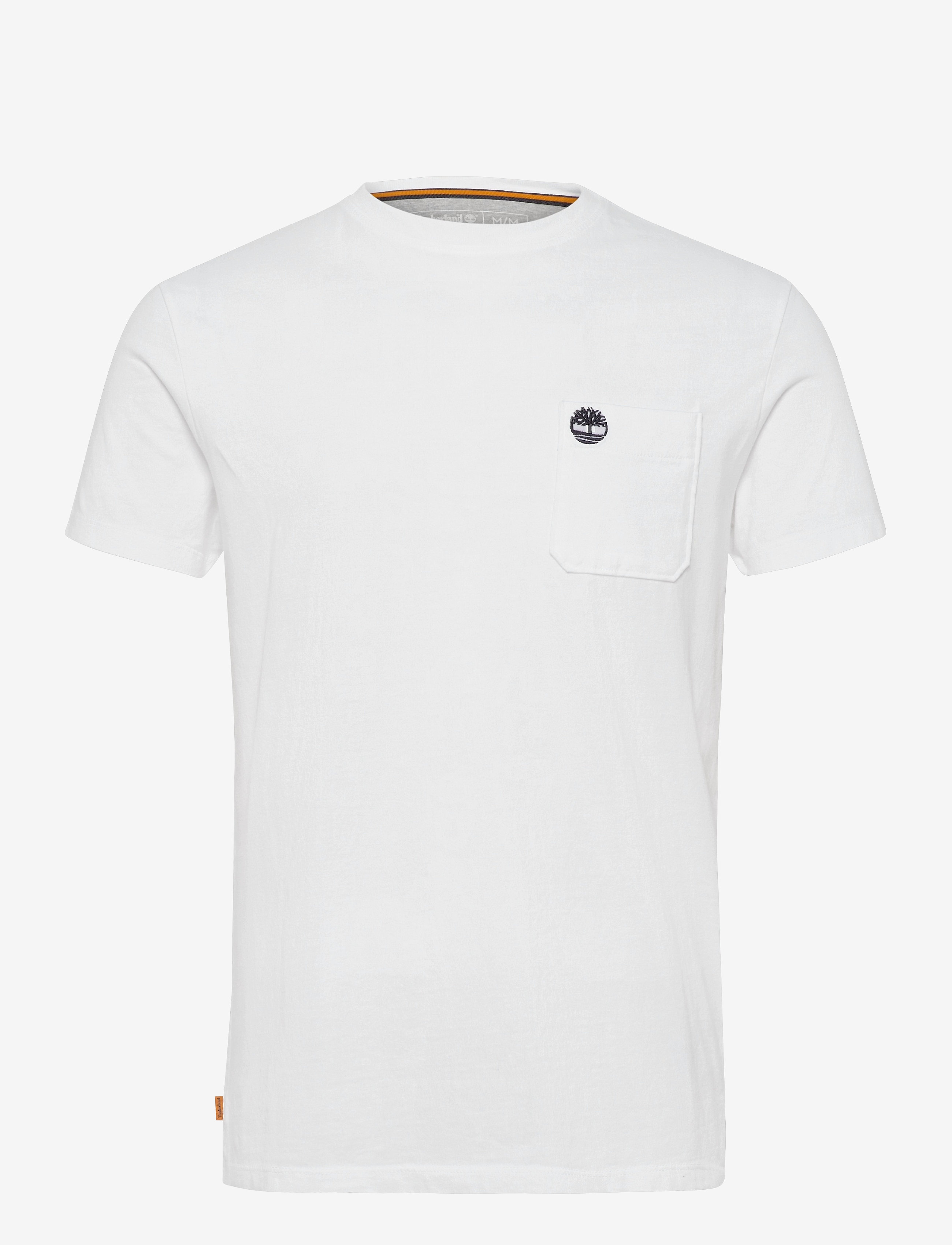 Timberland DUNSTAN RIVER Chest Pocket Short Sleeve Tee WHITE - T-Shirts - WHITE / white