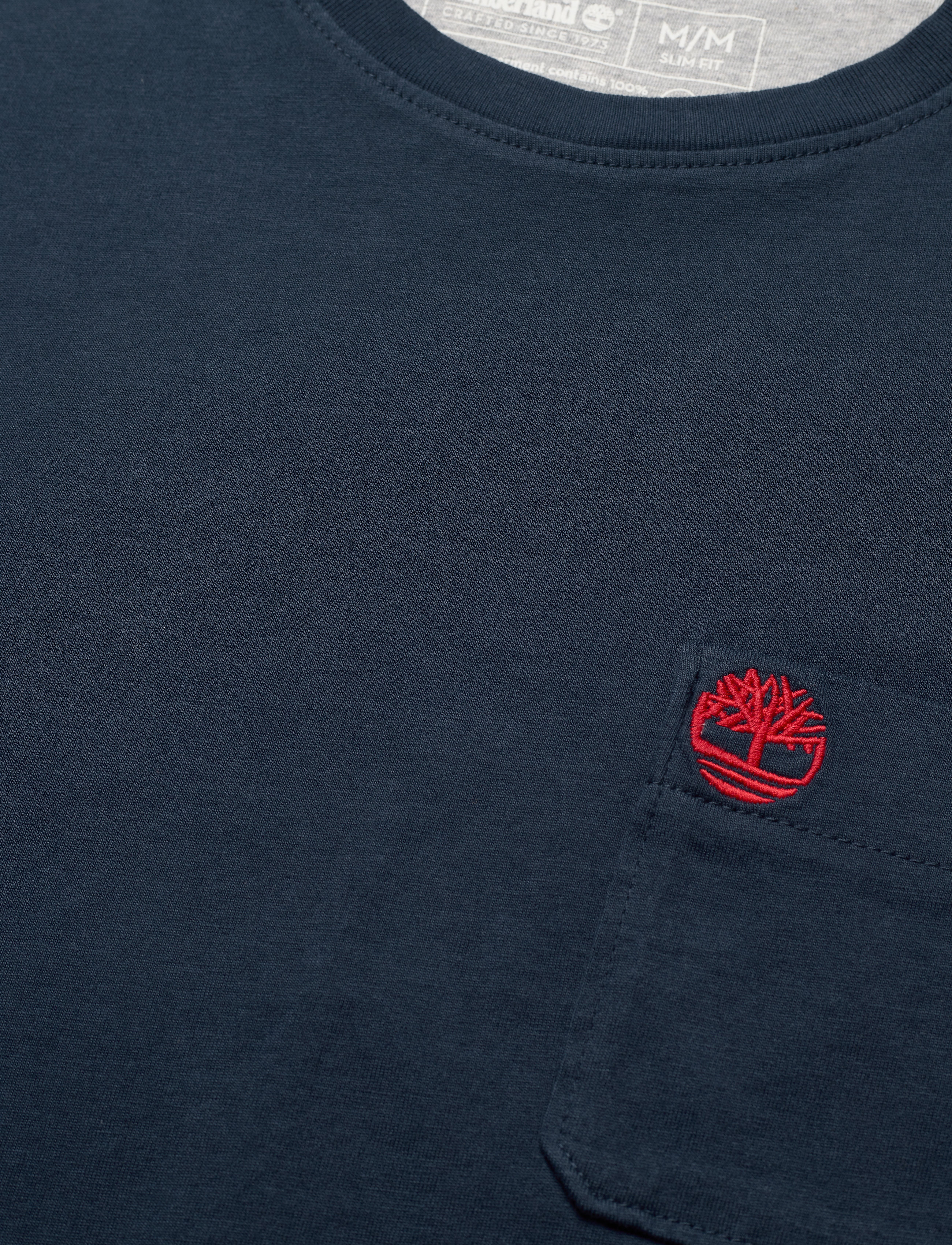 Timberland - DUNSTAN RIVER Chest Pocket Short Sleeve Tee DARK SAPPHIRE - madalaimad hinnad - dark sapphire - 2